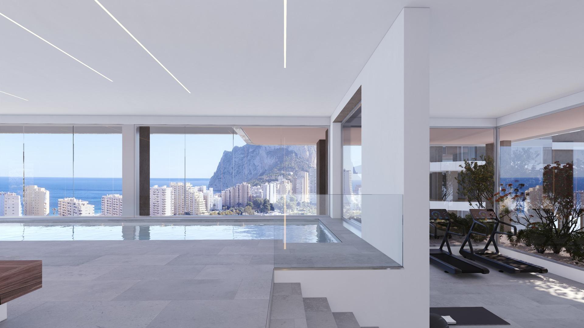 Lujo y vistas al mar en Calpe, Costa Blanca., Lujo y vida moderna en Calpe: apartamento de nueva construcción con vistas al mar. Acabados premium, domótica, piscinas y wellness. ¡Tu paraíso en Costa Blanca!