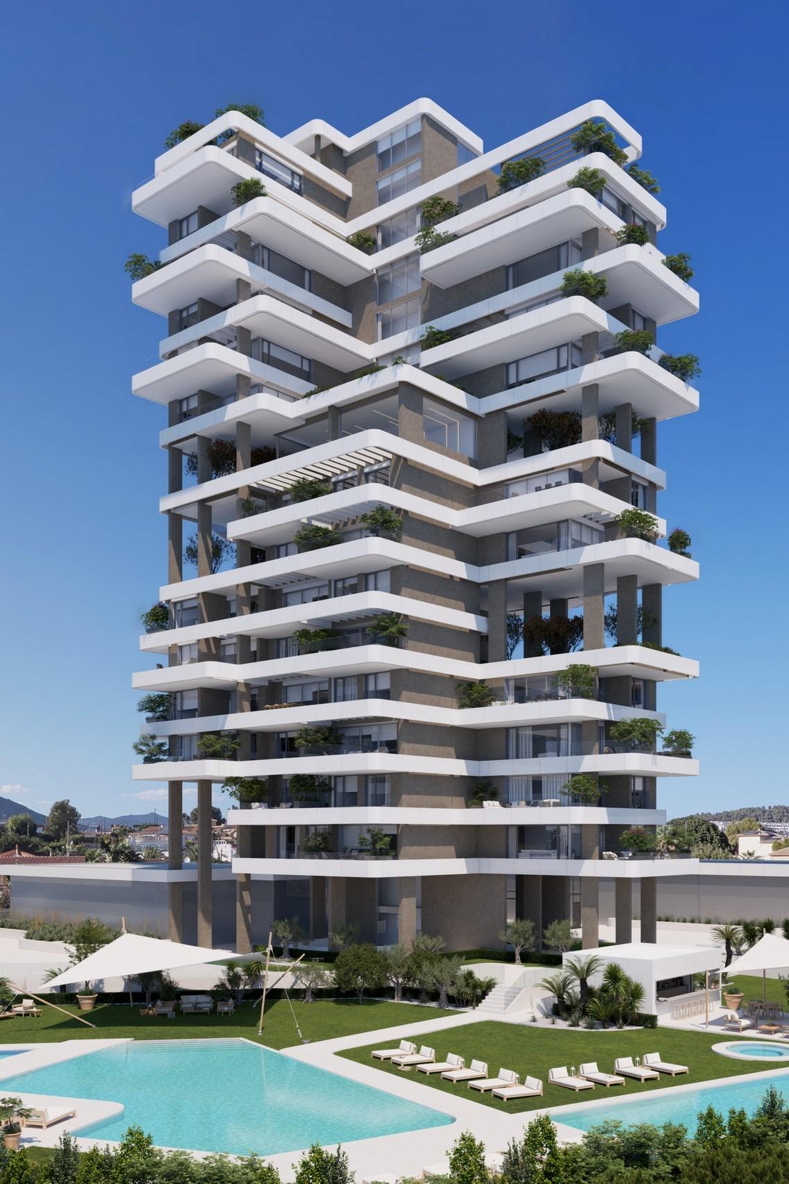Lujo y vistas al mar en Calpe, Costa Blanca., Lujo y vida moderna en Calpe: apartamento de nueva construcción con vistas al mar. Acabados premium, domótica, piscinas y wellness. ¡Tu paraíso en Costa Blanca!