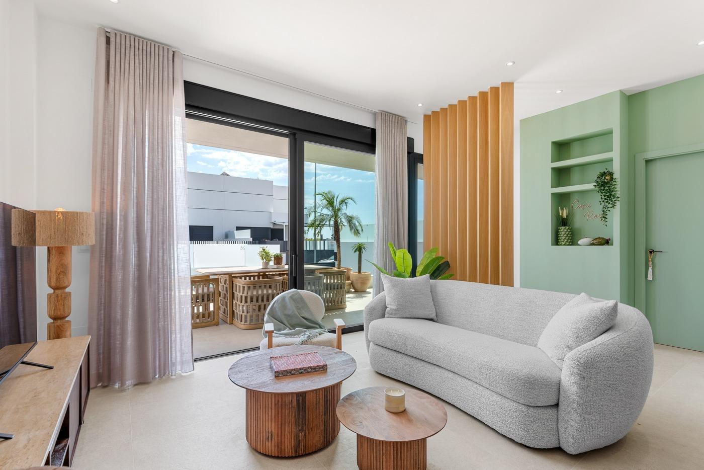Villas adosadas y pareadas de nueva construcción en Dolores, Alicante, Estrena tu villa en Dolores, Costa Blanca Sur. Exclusivas villas adosadas/pareadas de nueva construcción con 3 hab y 2 baños. Disfruta del sol, playas y golf. T