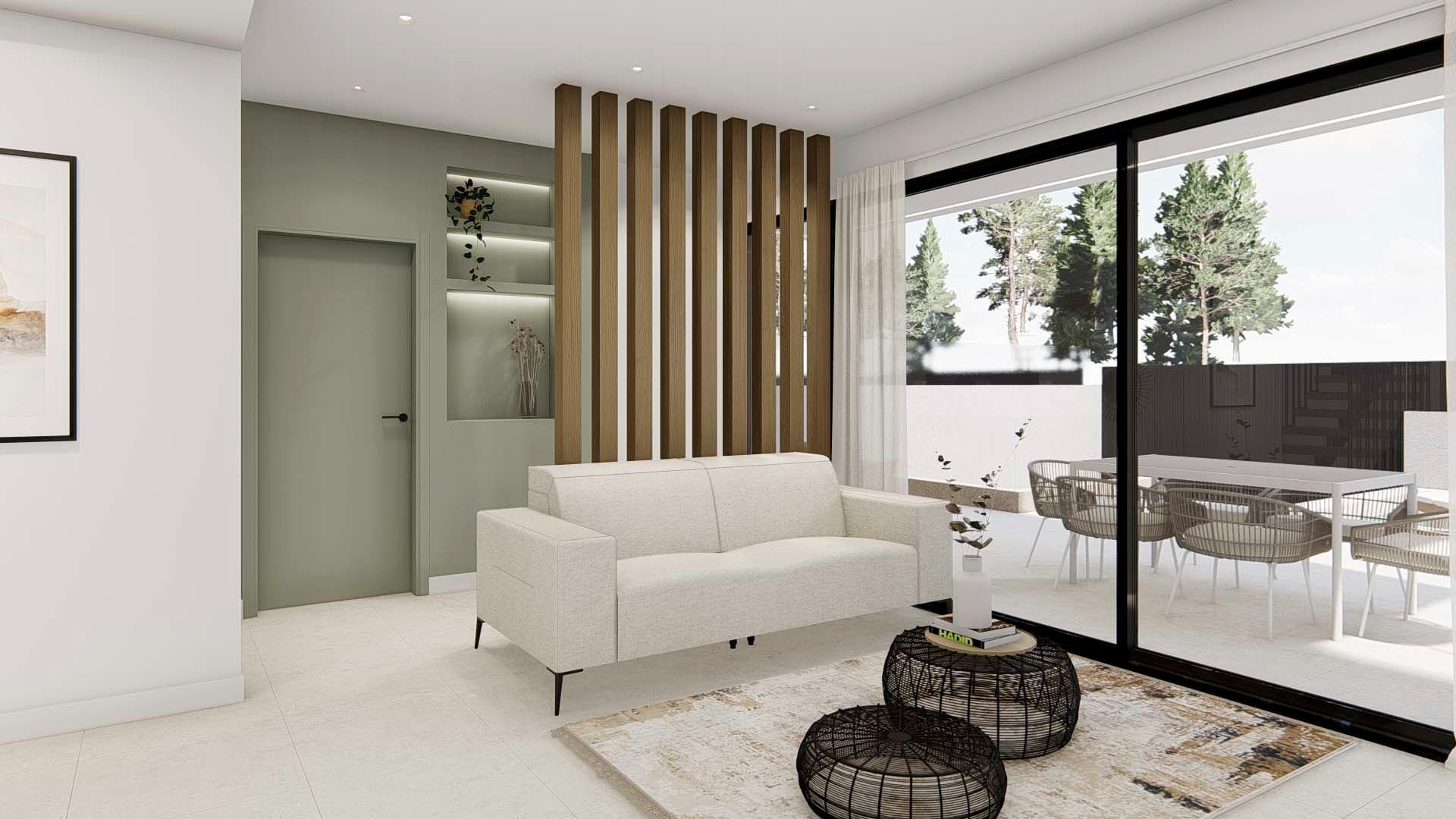Villas adosadas y pareadas de nueva construcción en Dolores, Alicante, Estrena tu villa en Dolores, Costa Blanca Sur. Exclusivas villas adosadas/pareadas de nueva construcción con 3 hab y 2 baños. Disfruta del sol, playas y golf. T