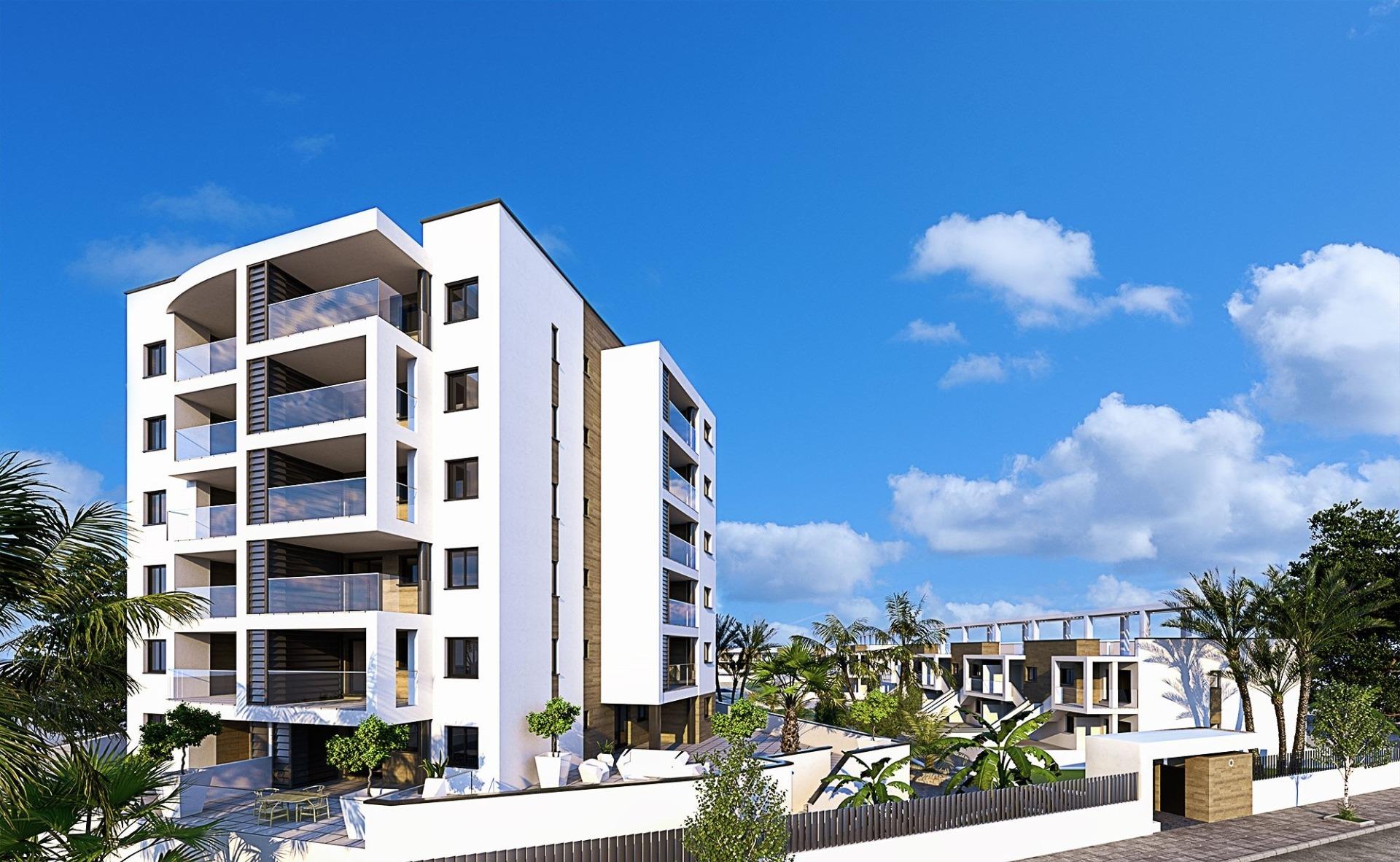 Exclusivos Hogares Modernos Mil Palmeras, Cerca de la Playa., Descubre apartamentos y bungalows de obra nueva en Mil Palmeras, Costa Blanca Sur. A solo 600m de la playa, con 2/3 dormitorios, piscinas y jardines. ¡Tu hogar