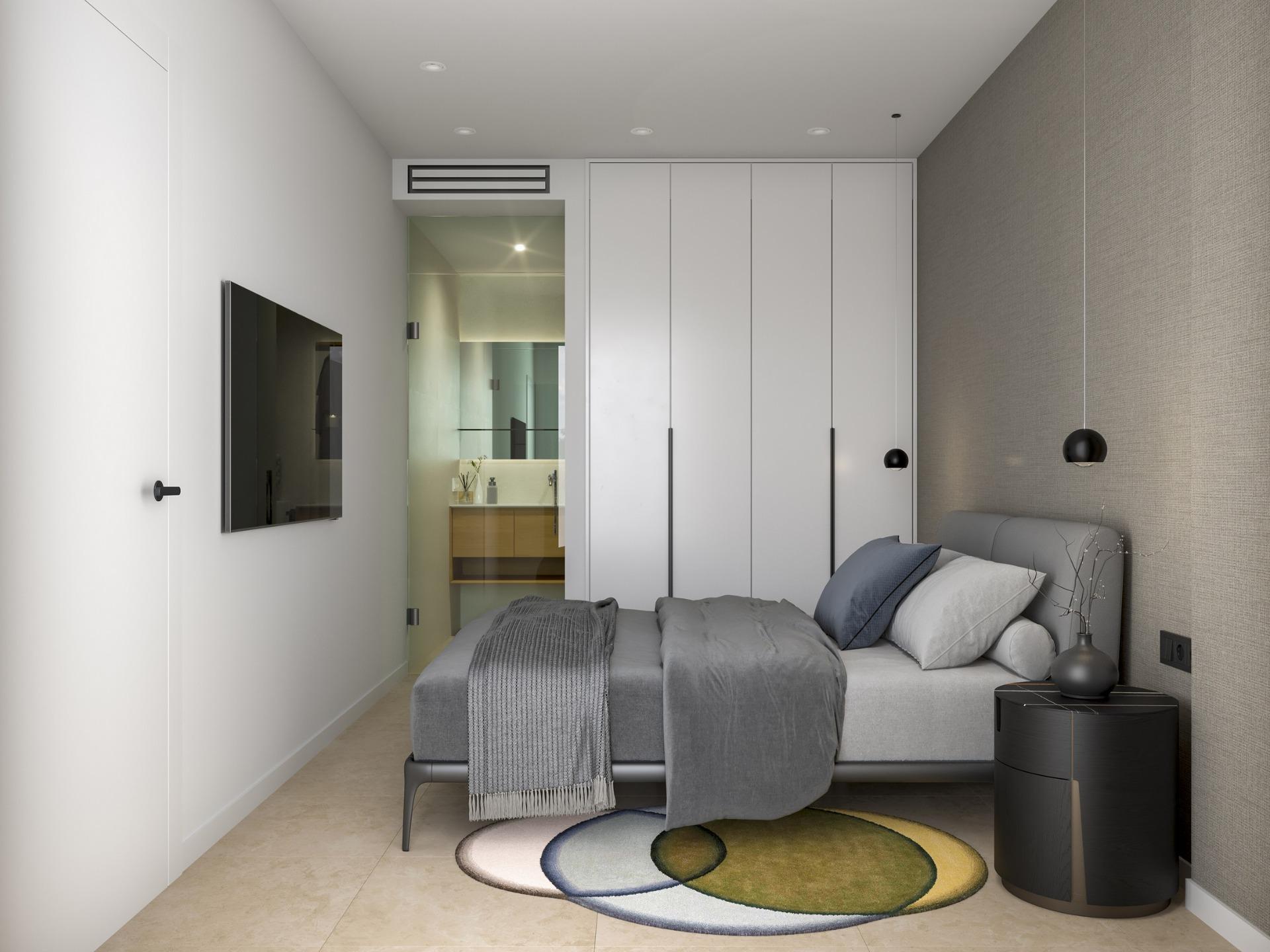 Modernas residencias de nueva construcción a solo 800 m de la playa de El Pinet, Exclusivas residencias de nueva construcción en La Marina, Alicante. A 800m de la playa El Pinet. Apartamentos de 2 dorm/2 baños. ¡Tu hogar o inversión en Costa