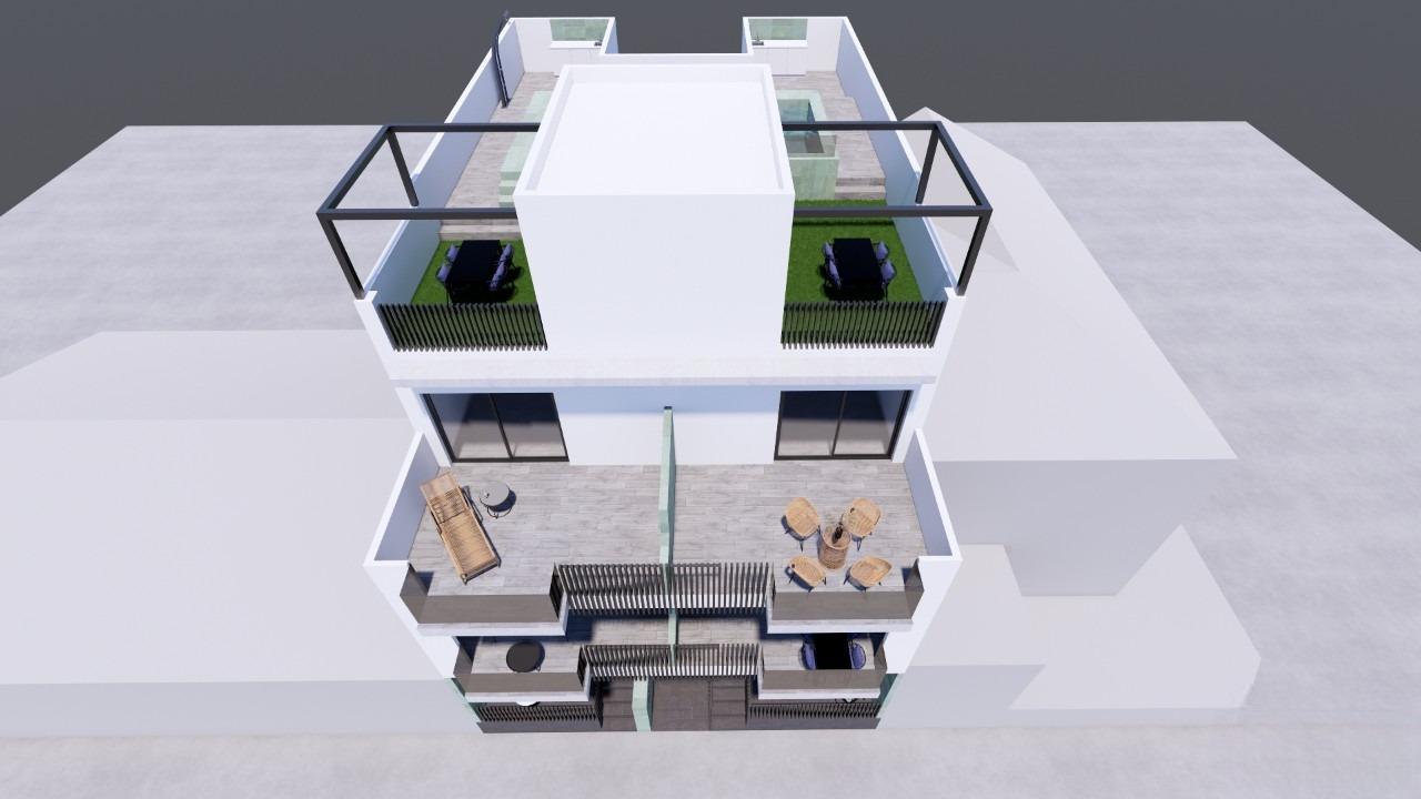 Apartamentos de Lujo: Vida Mediterránea a 100m de la Playa, Nuevos apartamentos mediterráneos a 100m de la playa en Torre de la Horadada, Costa Blanca. 2 hab, 2 baños, solárium con jacuzzi. ¡Tu vida costera soñada desde