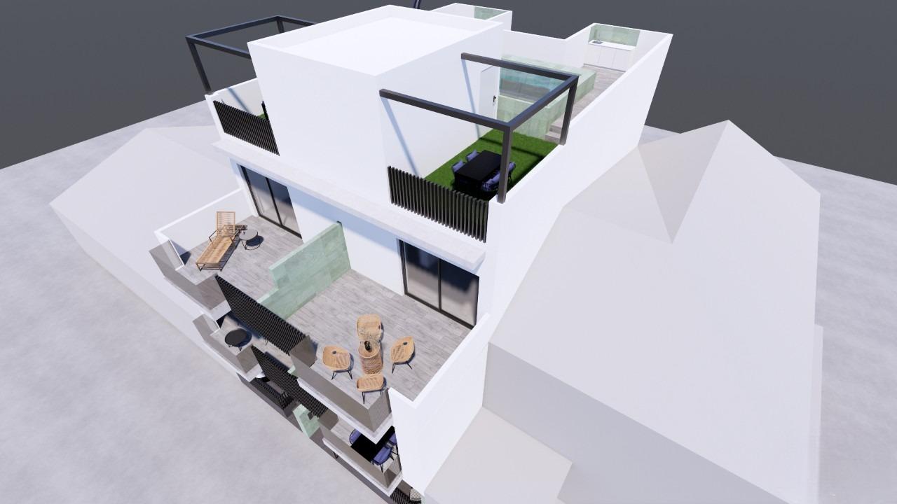 Apartamentos de Lujo: Vida Mediterránea a 100m de la Playa, Nuevos apartamentos mediterráneos a 100m de la playa en Torre de la Horadada, Costa Blanca. 2 hab, 2 baños, solárium con jacuzzi. ¡Tu vida costera soñada desde