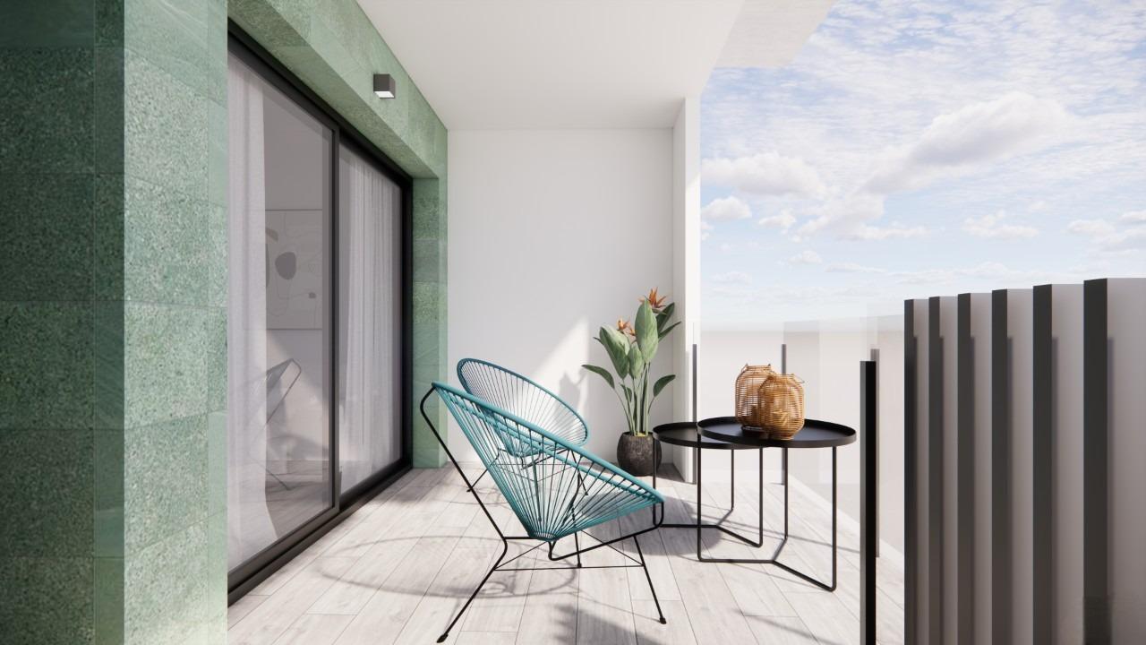 Apartamentos de Lujo: Vida Mediterránea a 100m de la Playa, Nuevos apartamentos mediterráneos a 100m de la playa en Torre de la Horadada, Costa Blanca. 2 hab, 2 baños, solárium con jacuzzi. ¡Tu vida costera soñada desde