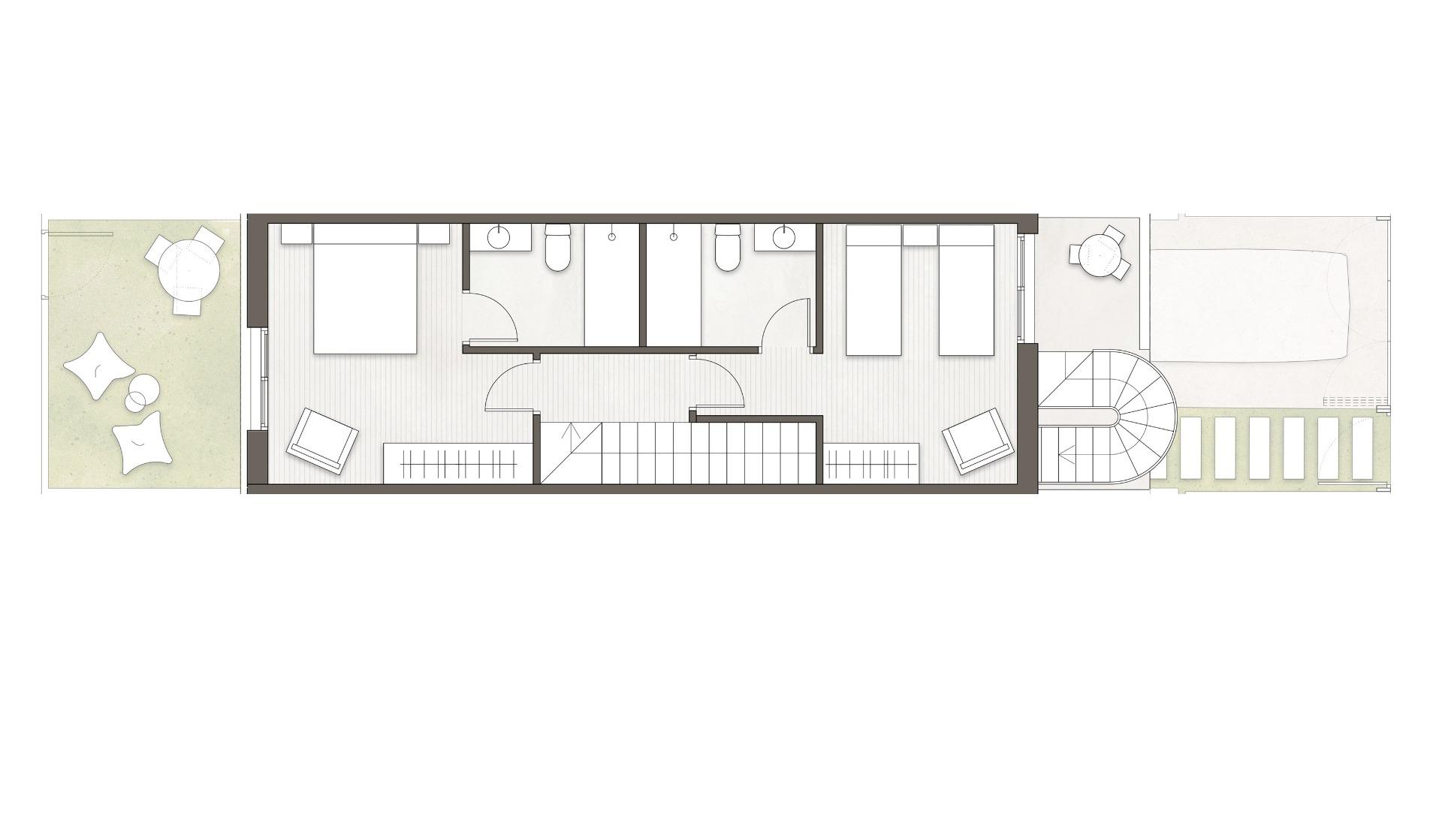 Casas adosadas y casas adosadas en esquina de nueva construcción en Pilar de la Horadada