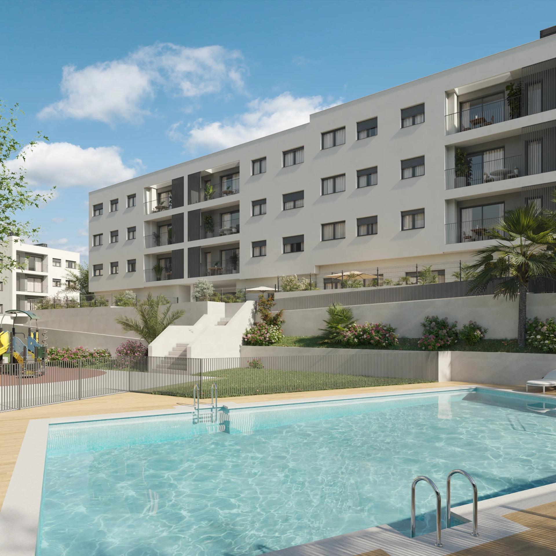 Alicante: Apartamento Moderno con Vistas y Servicios Exclusivos, Descubre tu apartamento de obra nueva en Alicante, San Agustín - Pau II. 2 dorm, 1 baño, vistas despejadas, piscina y altas calidades. ¡Vive la Costa Blanca des
