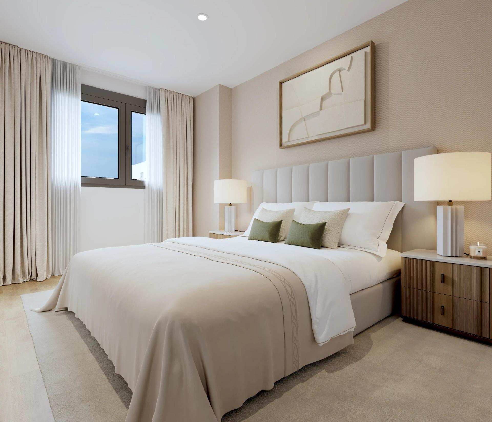 Alicante: Apartamento Moderno con Vistas y Servicios Exclusivos, Descubre tu apartamento de obra nueva en Alicante, San Agustín - Pau II. 2 dorm, 1 baño, vistas despejadas, piscina y altas calidades. ¡Vive la Costa Blanca des