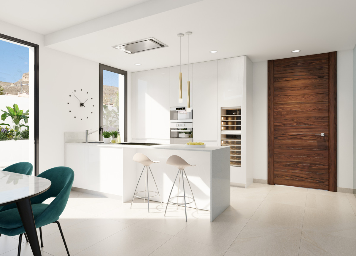 Villa de lujo en Finestrat: mar y montaña., Lujosa villa en Finestrat, Alicante. 3 hab, piscina privada, jardín y vistas mar/montaña. Cerca de Benidorm. ¡Vive el Mediterráneo!