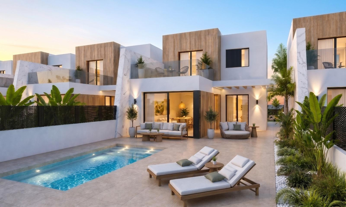 Villa de Lujo con Piscina Privada en Santa Rosalía, Descubra villas de lujo en Santa Rosalía Lake & Life Resort, Murcia. 3 dorm., 2 baños, piscina privada y acceso a la laguna cristalina más grande de Europa. ¡Vi