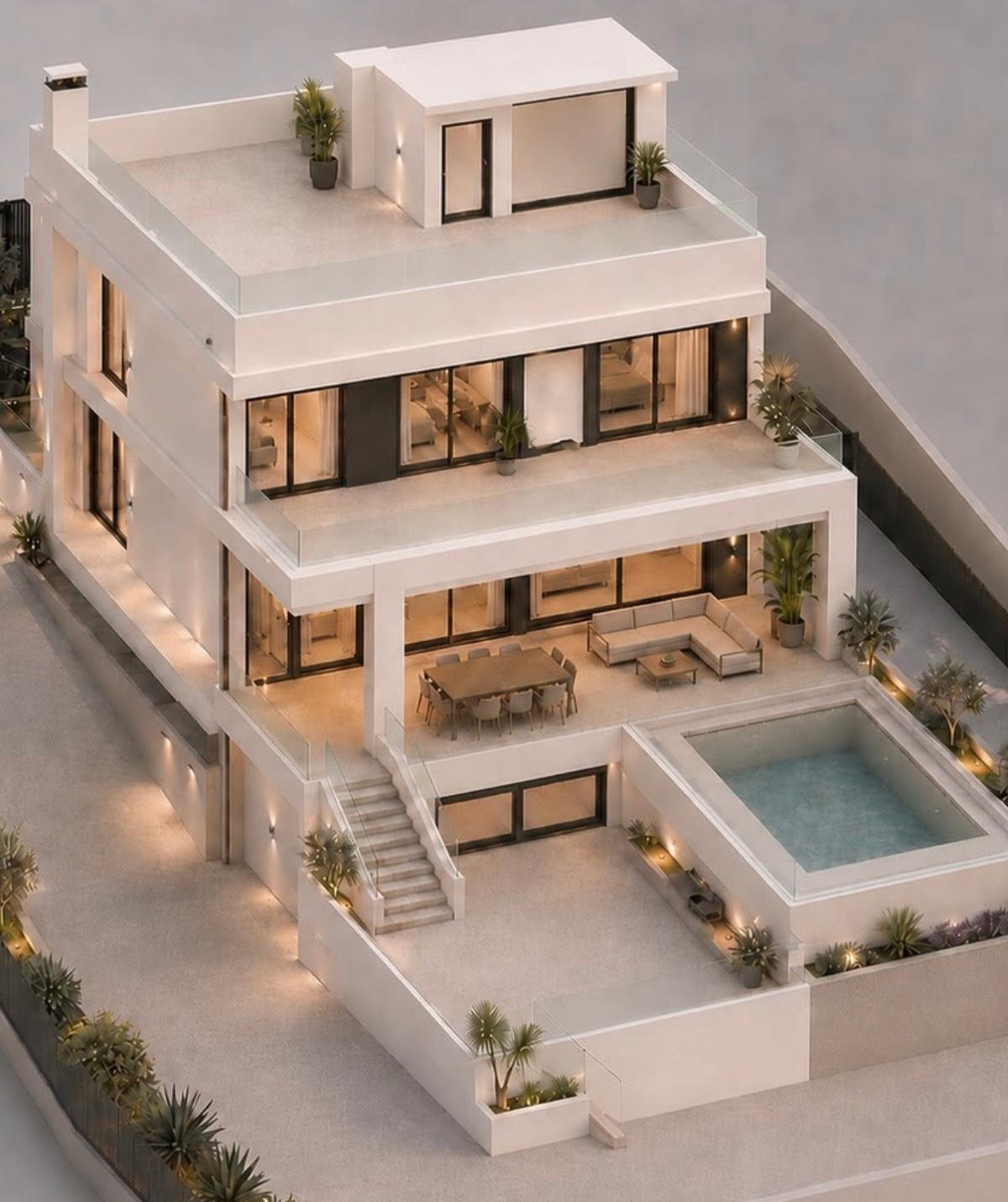 Benalmádena: Villa de Lujo con Vistas al Mar y Diseño Propio, Villa de lujo en Benalmádena, Estupa Budista. Vistas panorámicas al mar, orientación sur y piscina infinita. Personaliza tu hogar de 3 hab. en la Costa del Sol.
