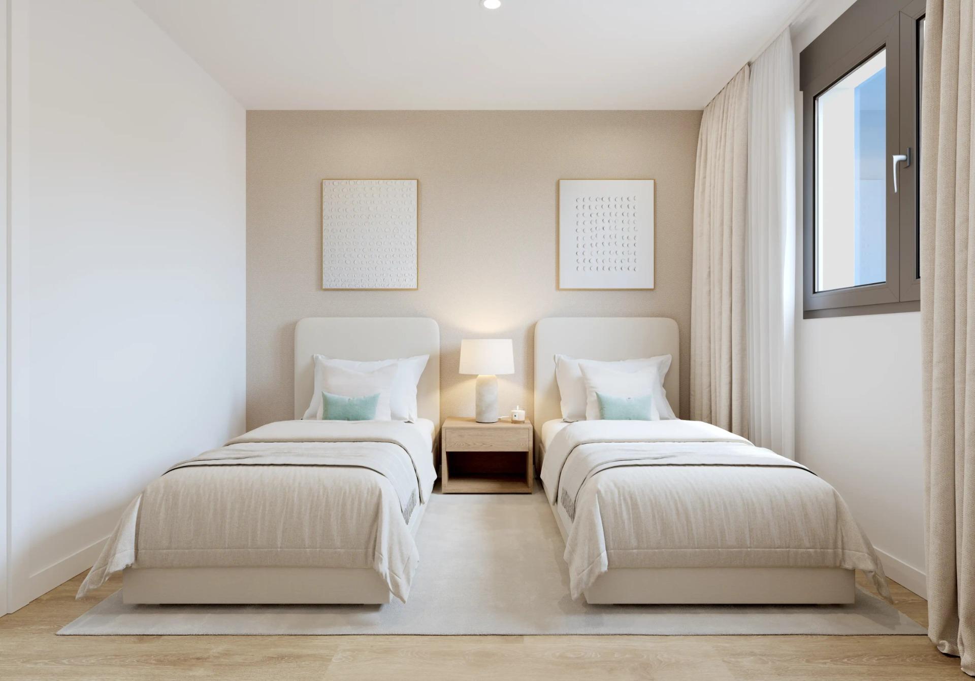 Ático Exclusivo en Alicante: Vistas Abiertas, Costa Blanca, Ático de obra nueva en Alicante, Costa Blanca. 3 hab, 2 baños. Vistas despejadas, piscina, jardines. Calidades superiores. Vive el sueño mediterráneo por 320.90