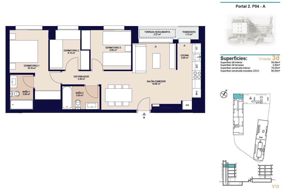 Ático Exclusivo en Alicante: Vistas Abiertas, Costa Blanca, Ático de obra nueva en Alicante, Costa Blanca. 3 hab, 2 baños. Vistas despejadas, piscina, jardines. Calidades superiores. Vive el sueño mediterráneo por 320.90