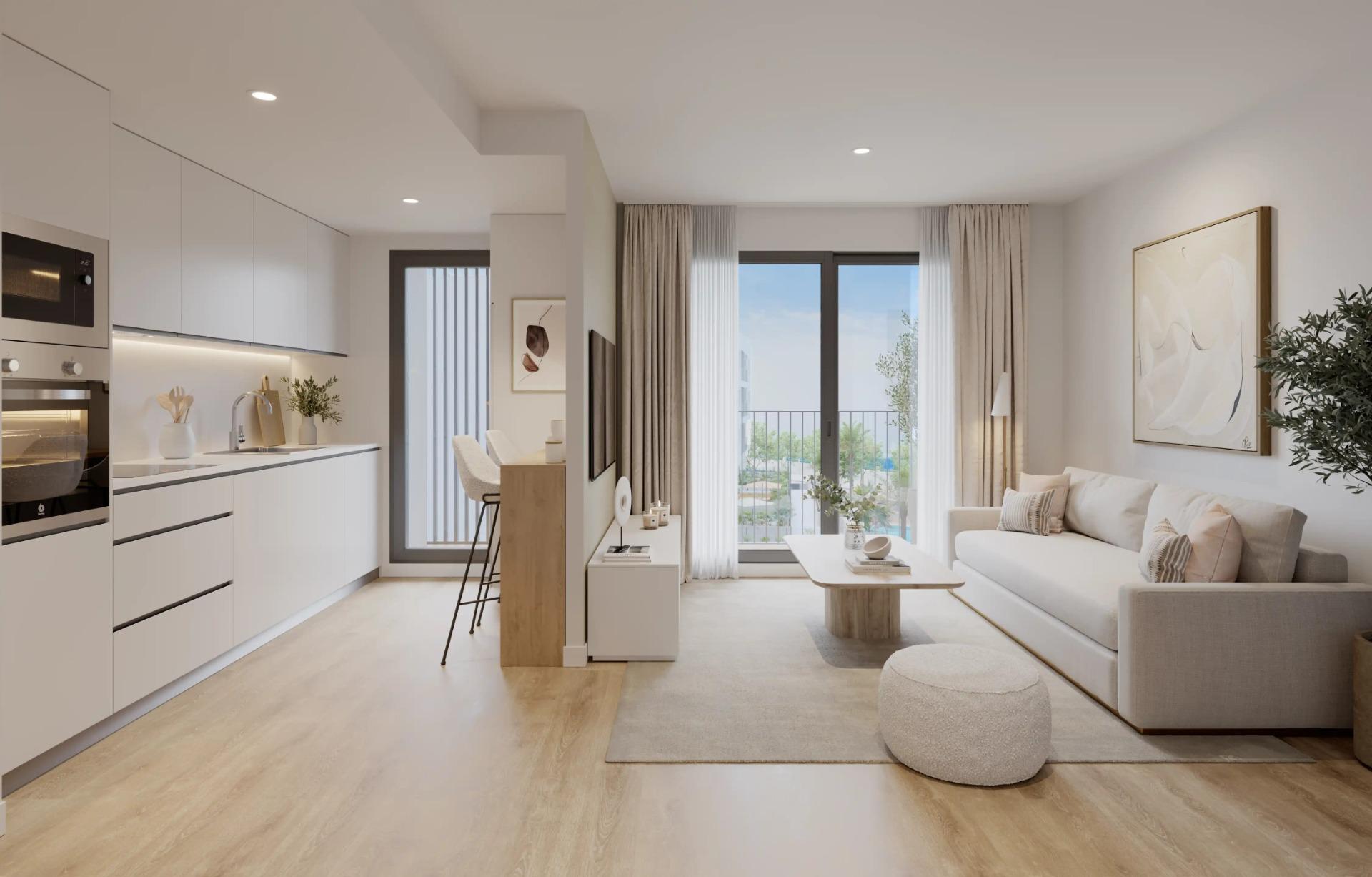 Ático Exclusivo en Alicante: Vistas Abiertas, Costa Blanca, Ático de obra nueva en Alicante, Costa Blanca. 3 hab, 2 baños. Vistas despejadas, piscina, jardines. Calidades superiores. Vive el sueño mediterráneo por 320.90