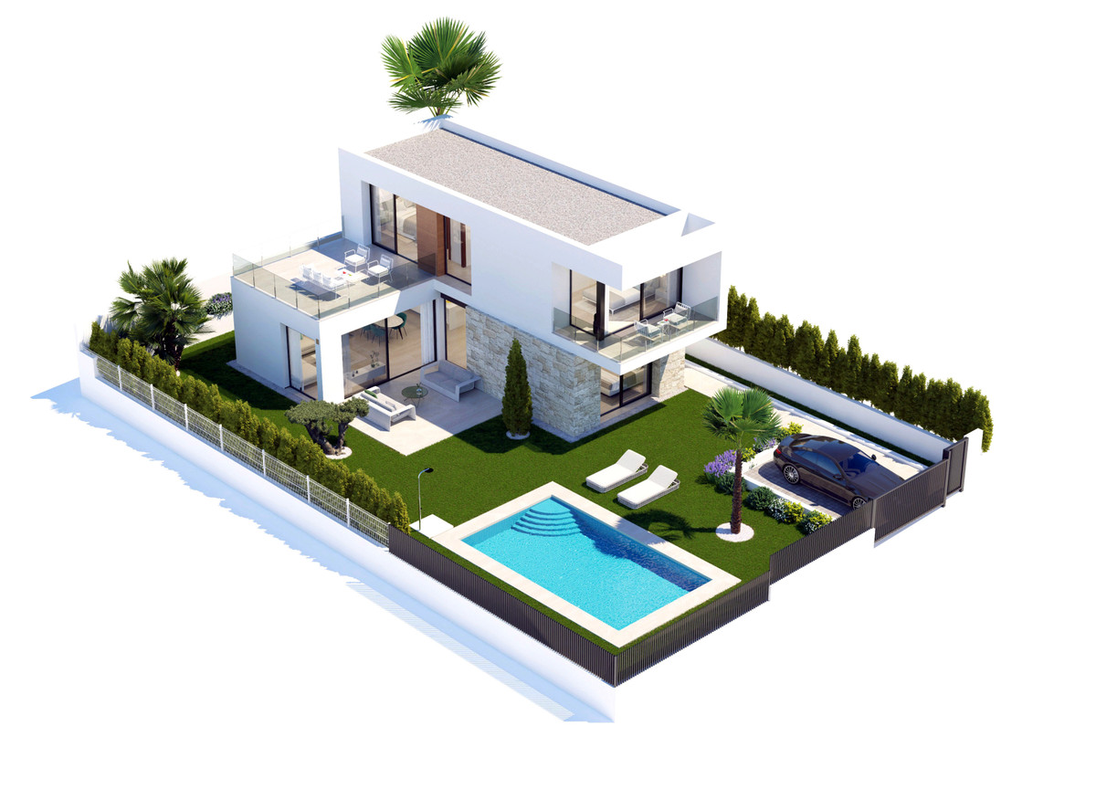 Villa de lujo en Finestrat: mar y montaña., Lujosa villa en Finestrat, Alicante. 3 hab, piscina privada, jardín y vistas mar/montaña. Cerca de Benidorm. ¡Vive el Mediterráneo!