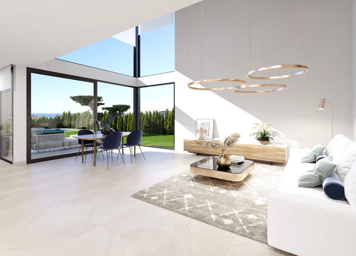 Villa de lujo en Finestrat: mar y montaña., Lujosa villa en Finestrat, Alicante. 3 hab, piscina privada, jardín y vistas mar/montaña. Cerca de Benidorm. ¡Vive el Mediterráneo!