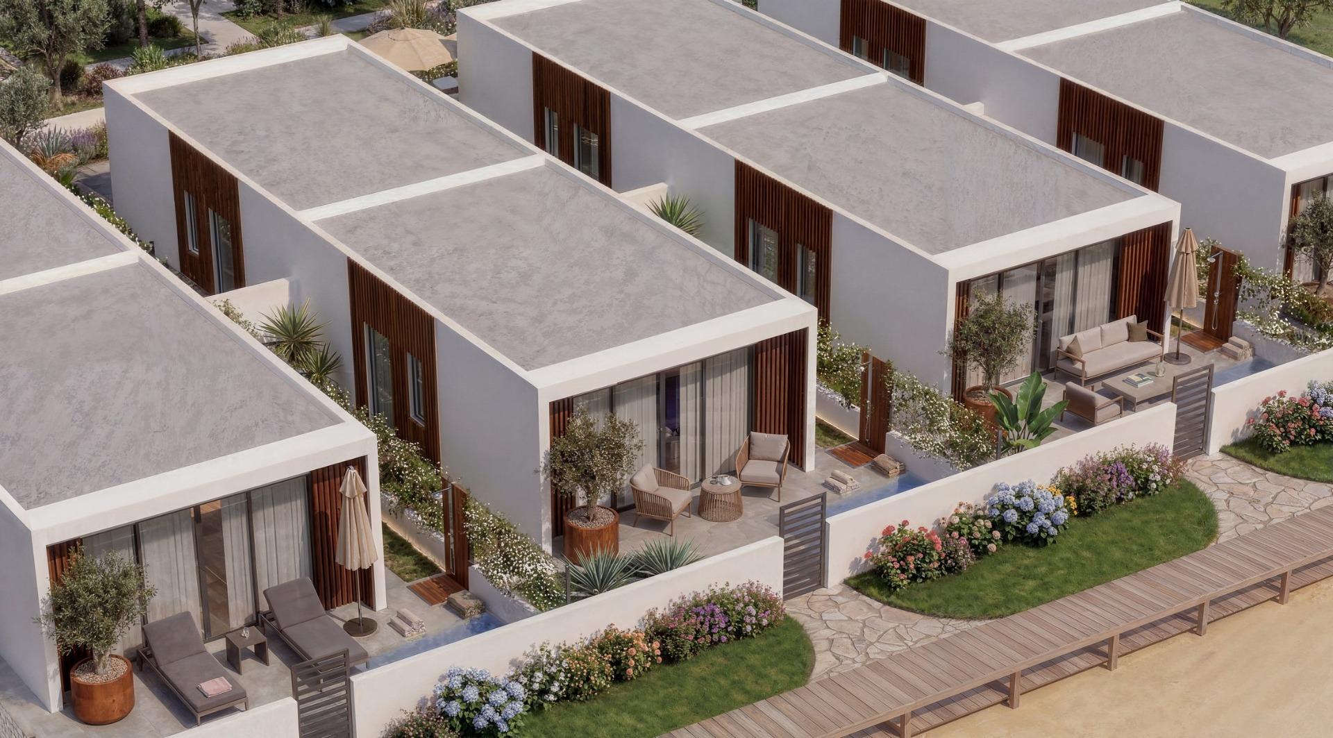 Apartamentos turísticos de lujo y villas con playa privada en primera línea de Vera Playa-Almería, Ático de lujo en Vera Playa, Almería. Disfruta de 1 dormitorio, terraza y solárium privado con vistas panorámicas al mar. Complejo moderno con playa privada. ¡T