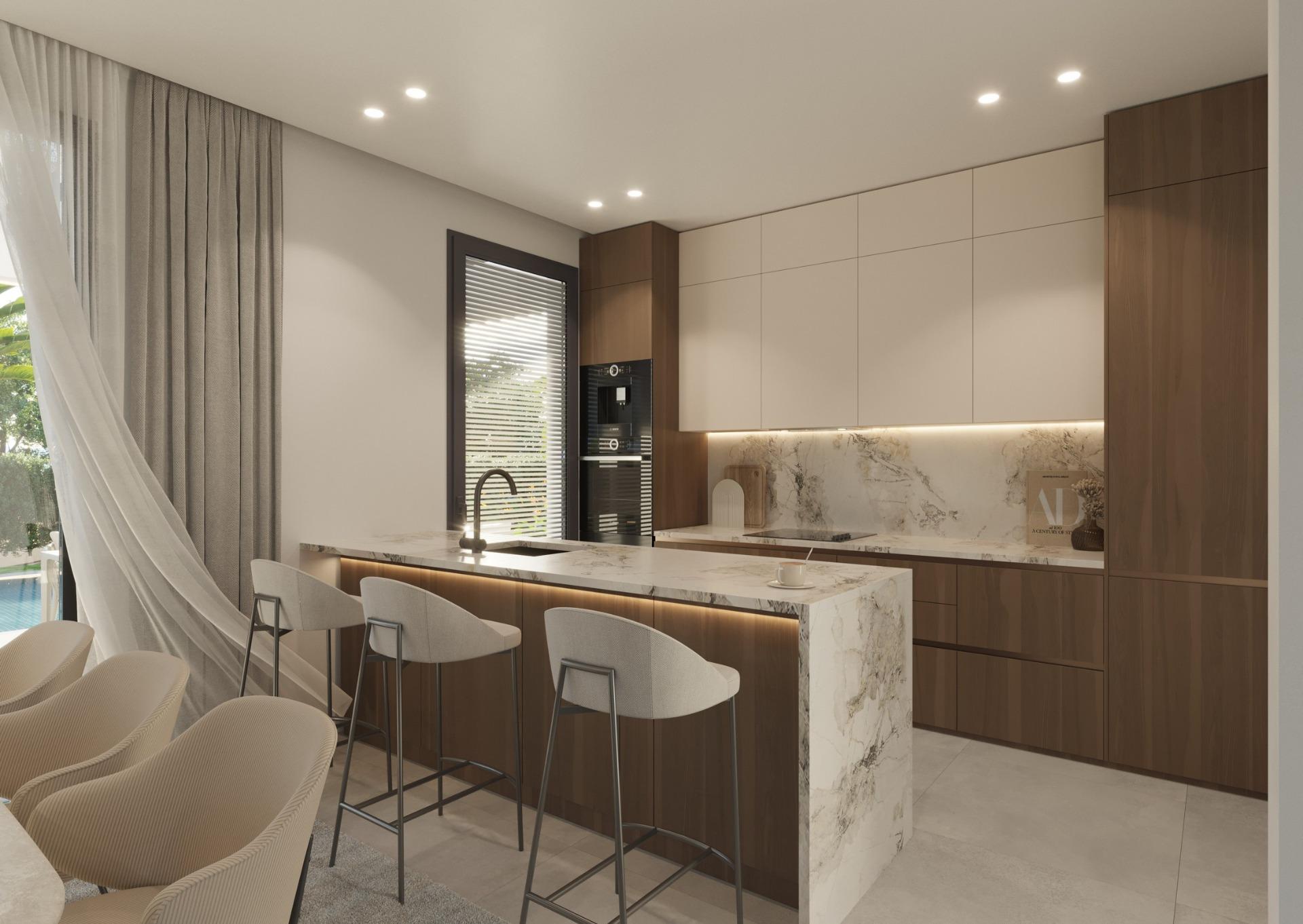 Villas de Obra Nueva en Finestrat – Lujo, Naturaleza y Vistas al Mar, Exclusiva villa de lujo en Finestrat, Sierra Cortina. Obra nueva con 3 dorm, piscina, vistas al mar y montaña. Cerca de playas y golf. ¡Tu sueño en Costa Blanca