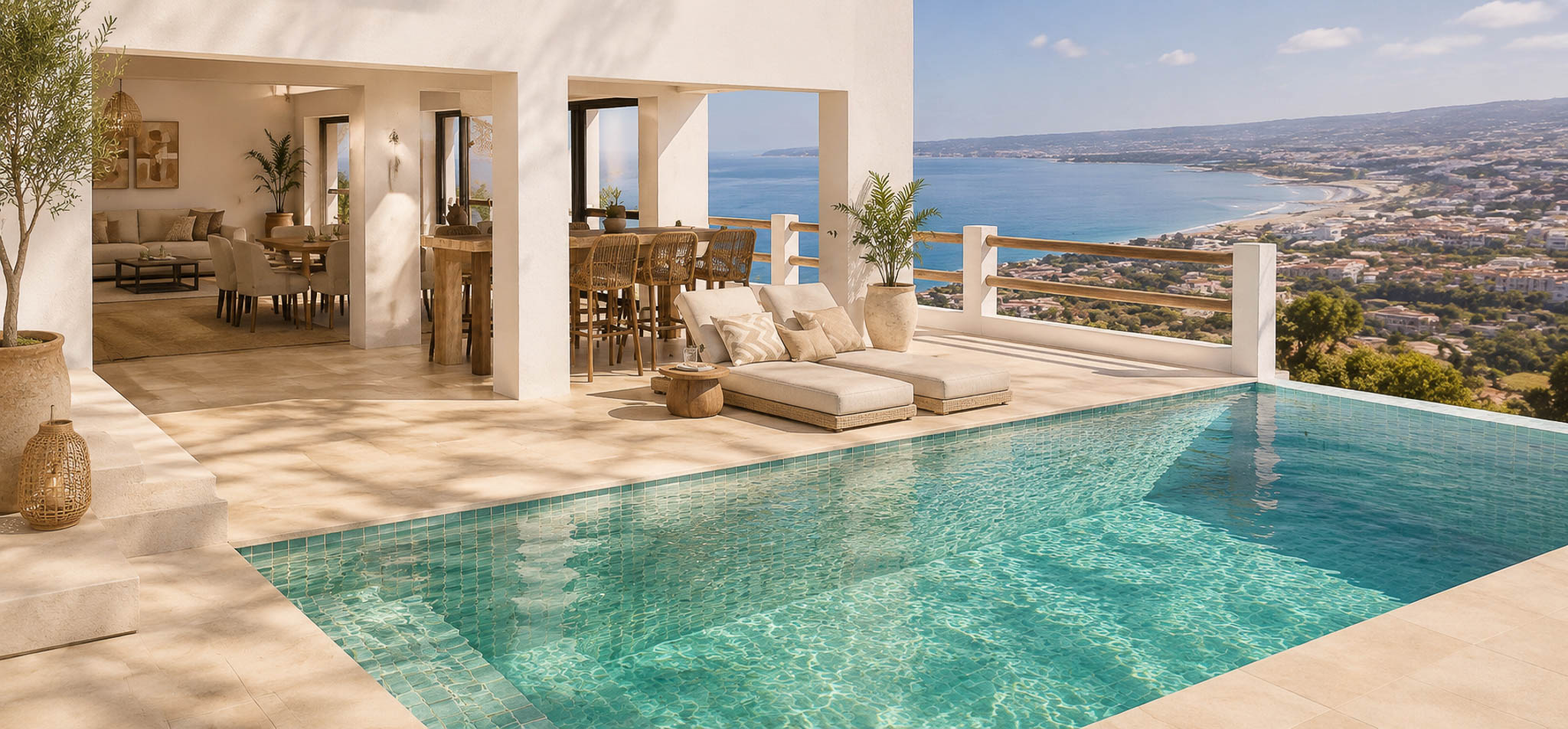 Exclusiva Villa de Lujo en Jávea: Vistas y Sol, Villa de lujo en Jávea, La Corona. 5 dorm., 4 baños. Vistas espectaculares, cerca del puerto y playas. Personalice su villa de ensueño. ¡Inversión única!