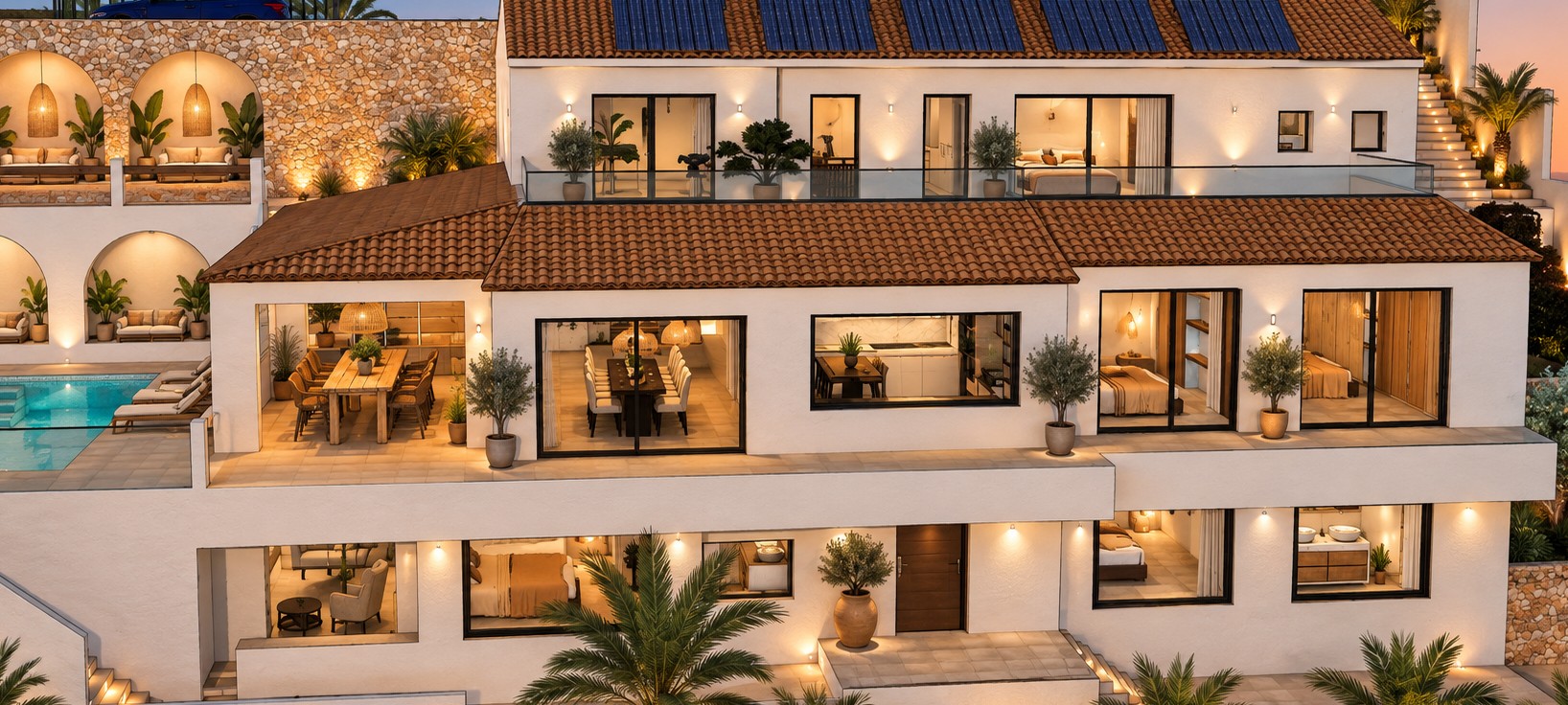 Exclusiva Villa de Lujo en Jávea: Vistas y Sol, Villa de lujo en Jávea, La Corona. 5 dorm., 4 baños. Vistas espectaculares, cerca del puerto y playas. Personalice su villa de ensueño. ¡Inversión única!