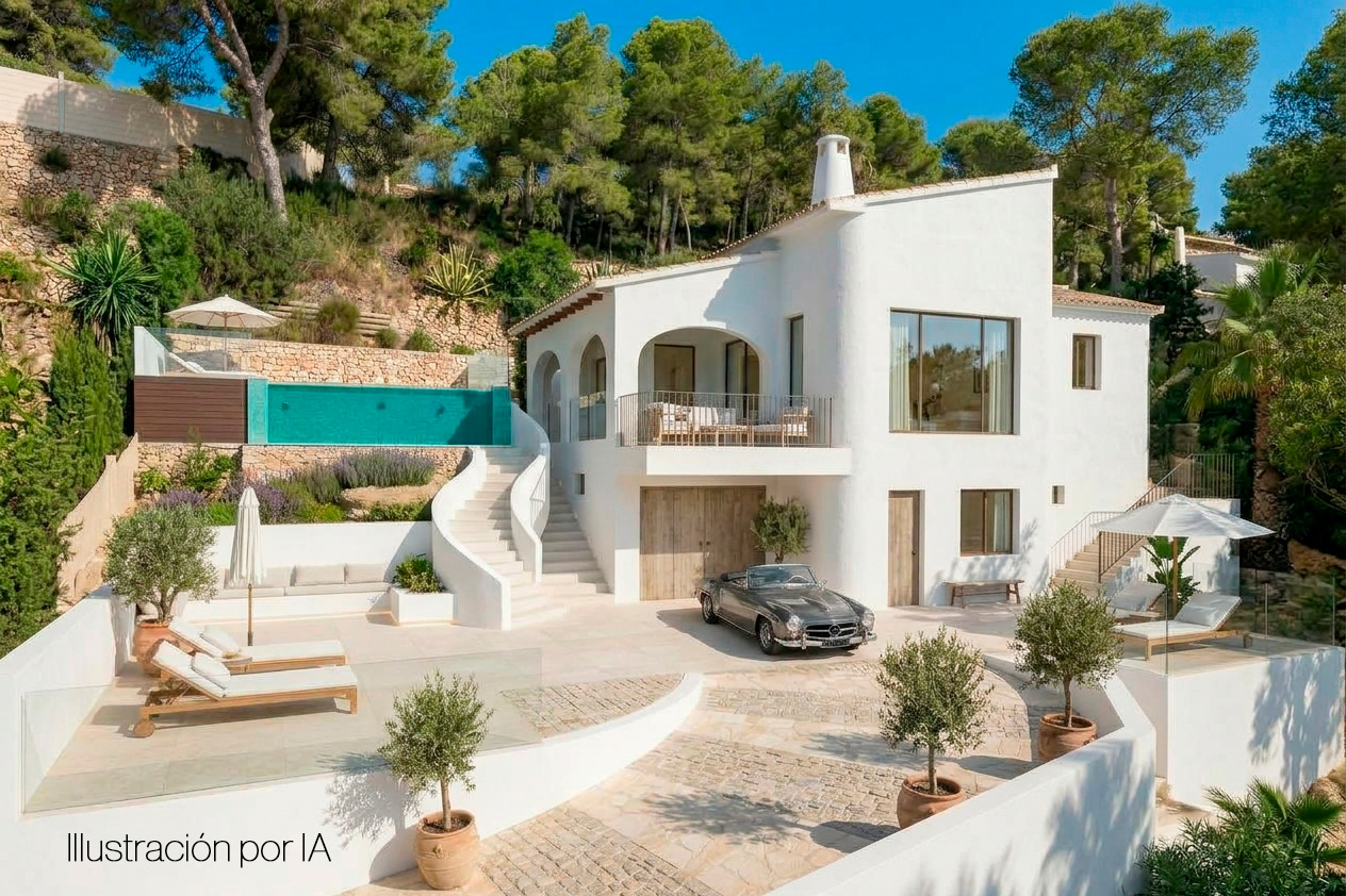 Villa en Benissa con Vistas al Mar: ¡Crea tu Hogar!, Villa tradicional en Benissa, Alicante, con potencial ilimitado para reformar. Ubicación privilegiada cerca de calas, vistas al mar y montañas. ¡Crea tu hogar s