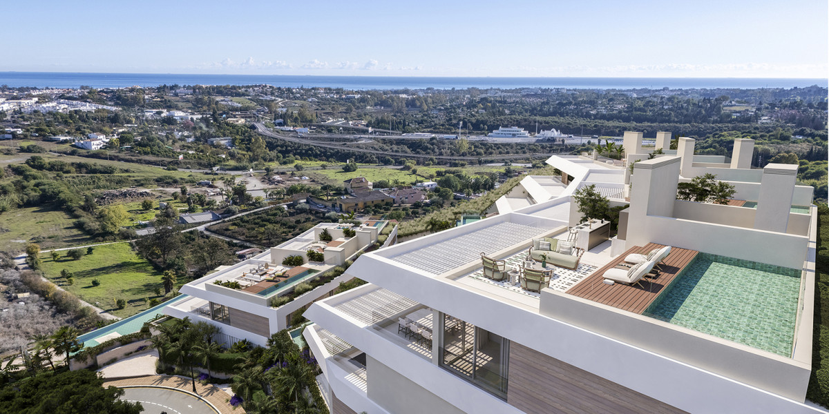 Lujo mediterráneo en Benahavís: vistas y exclusividad., Lujo en Benahavís: 21 residencias exclusivas con vistas al mar. Diseño contemporáneo, alta eficiencia y amenities premium. Inversión única.