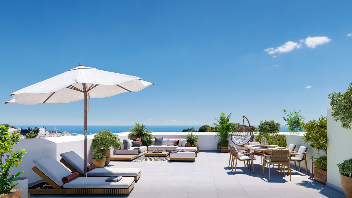 propiedad, Apartamentos obra nueva en Fuengirola, Málaga. 3 hab, 2 baños, piscinas, gym. Vive la Costa del Sol con sol todo el año. ¡Tu oasis de bienestar!