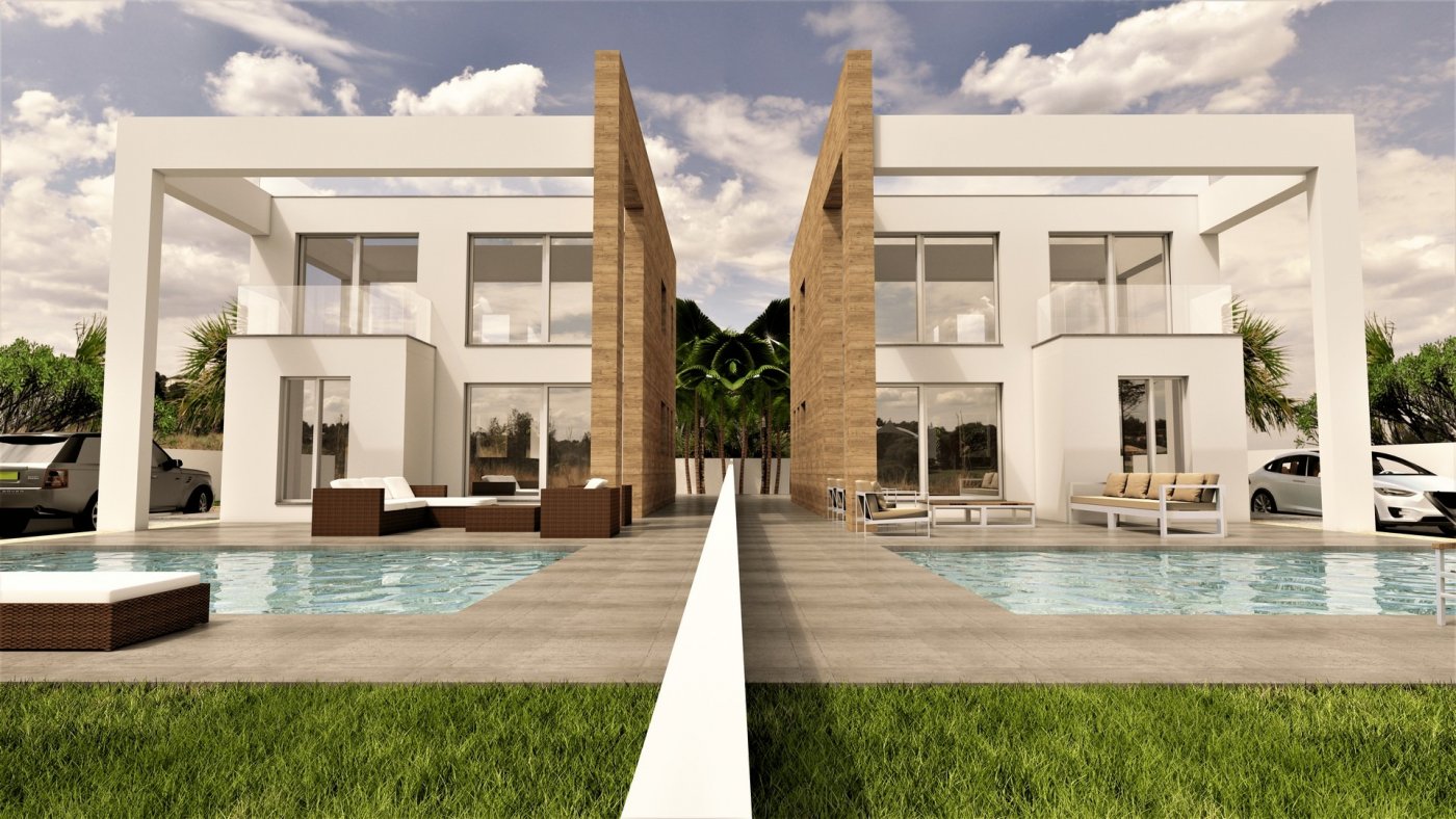 2 VILLAS DE OBRA NUEVA EN TORREVIEJA