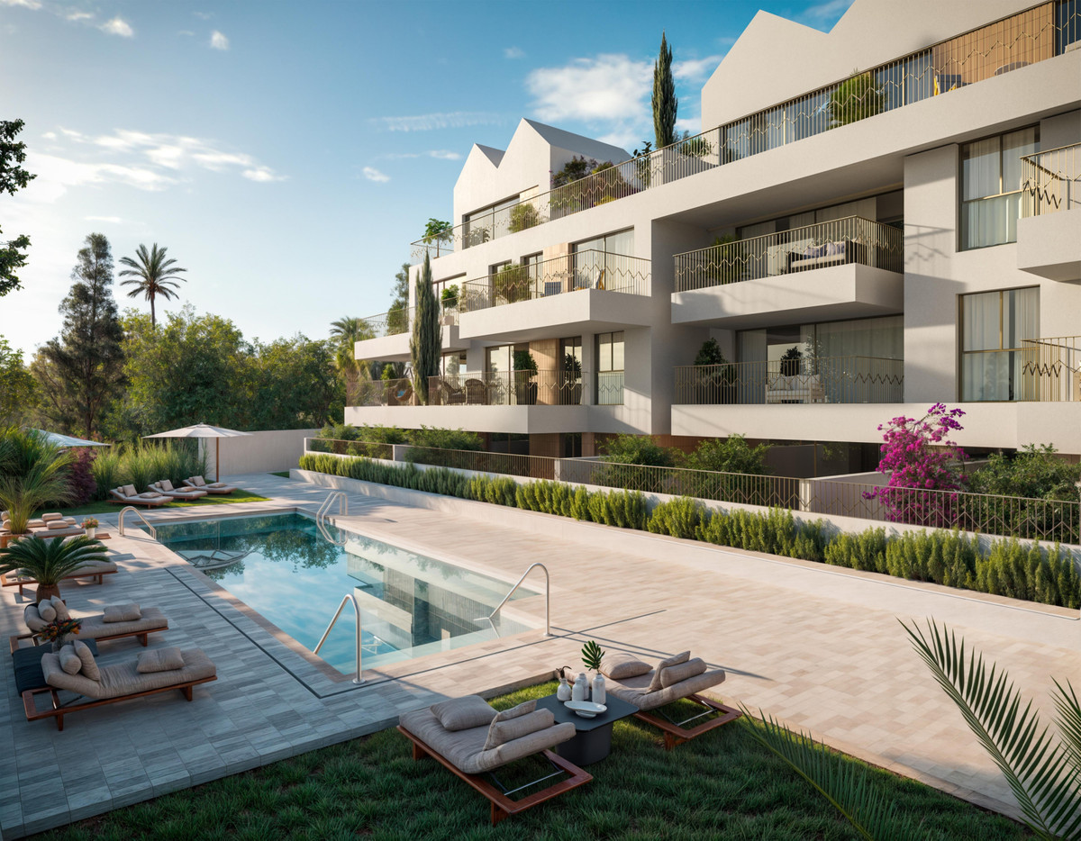Apartamento de Lujo en Torremolinos: Vistas, Piscina y Playa, Apartamento de lujo de nueva construcción en Torremolinos/Benalmádena. 2 dorm, 2 baños, vistas al mar, piscina privada y comunitaria. Cerca de La Carihuela y Pu