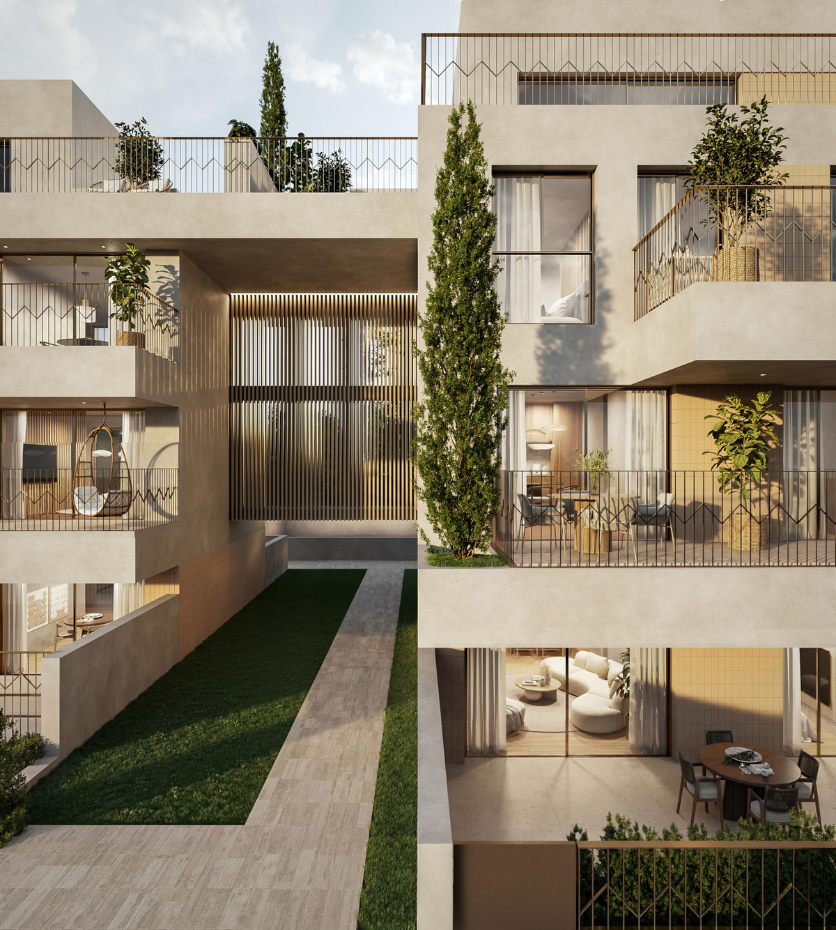 Apartamento de Lujo con Vistas al Mar en Torremolinos, Lujoso apartamento 2 dorm. en Torremolinos/Benalmádena, Málaga. A 5 min de playa La Carihuela y Puerto Marina. Vistas al mar, piscina, gimnasio. Entrega 2028. ¡