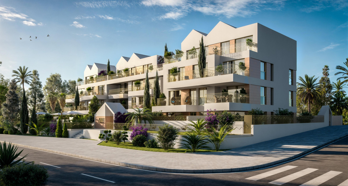 Apartamento de Lujo con Vistas al Mar en Torremolinos, Lujoso apartamento 2 dorm. en Torremolinos/Benalmádena, Málaga. A 5 min de playa La Carihuela y Puerto Marina. Vistas al mar, piscina, gimnasio. Entrega 2028. ¡