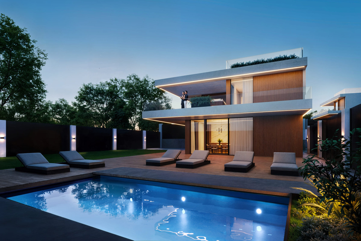 Exclusiva Villa Moderna con Piscina en Polop, Alicante, Villas de lujo y obra nueva en Polop, Alicante. Disfrute de confort, naturaleza y tecnología inteligente en la Costa Blanca. 3 dorm, piscina, domótica avanzada.