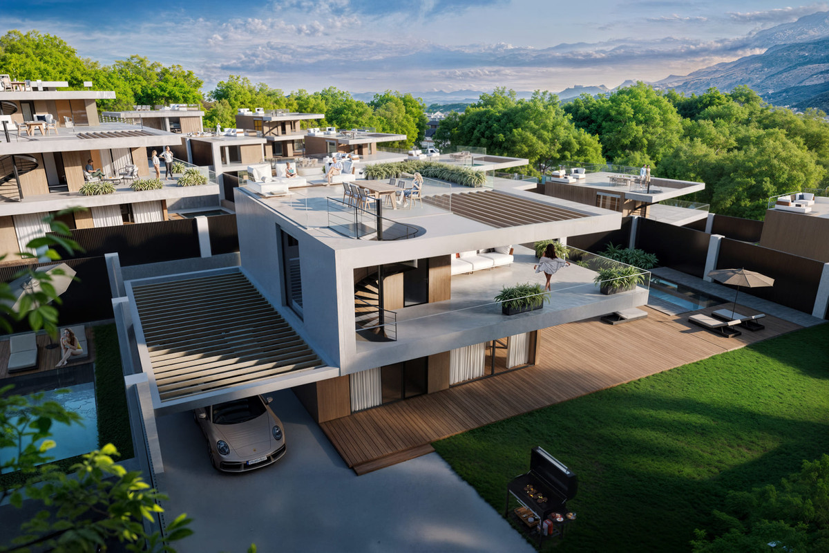 Exclusiva Villa Moderna con Piscina en Polop, Alicante, Villas de lujo y obra nueva en Polop, Alicante. Disfrute de confort, naturaleza y tecnología inteligente en la Costa Blanca. 3 dorm, piscina, domótica avanzada.