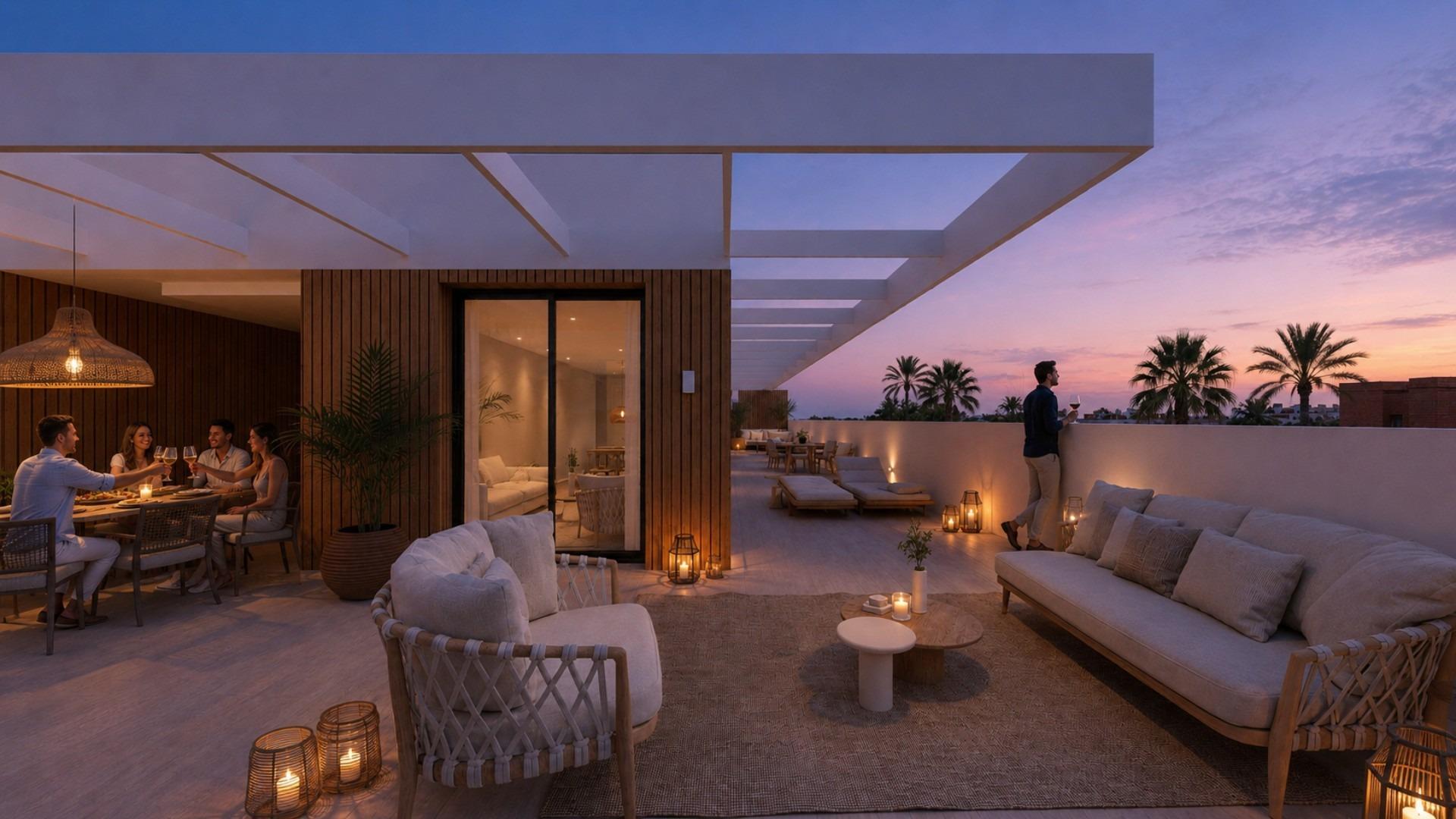 Ático de Lujo en Jávea: Vistas Panorámicas, Confort Exclusivo, Ático de lujo en Jávea, Costa Blanca Norte. 3 hab, 2 baños. Urbanización boutique cerca de playa y centro. Vistas panorámicas, acabados premium, eficiencia A. ¡