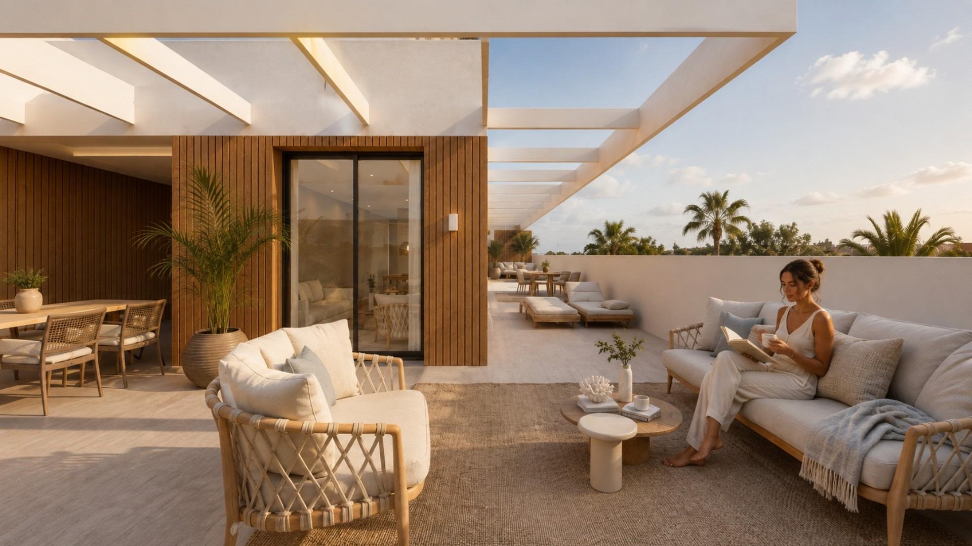 Ático de Lujo en Jávea: Vistas Panorámicas, Confort Exclusivo, Ático de lujo en Jávea, Costa Blanca Norte. 3 hab, 2 baños. Urbanización boutique cerca de playa y centro. Vistas panorámicas, acabados premium, eficiencia A. ¡