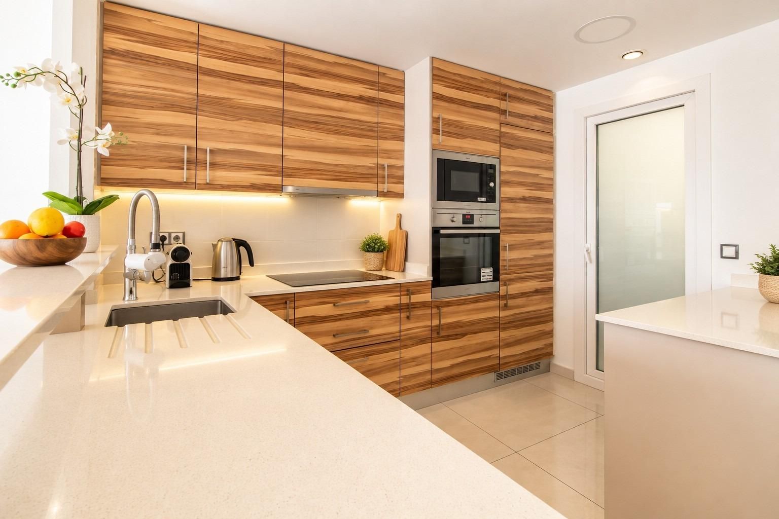 Apartamento Exclusivo con Vistas al Mar en Arenales del Sol, Apartamento de lujo en Arenales del Sol, Alicante. Vistas al mar, a 50m de la playa en Infinity View. 3 dorm, 2 baños, terraza 36m². Resort con piscinas, gimnas