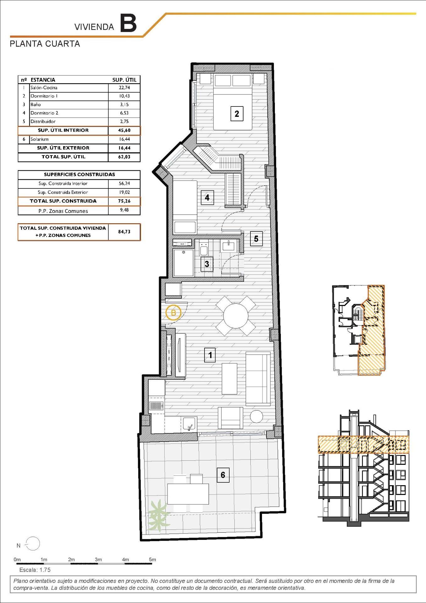Ático Exclusivo en Guardamar: Playa, Solárium y Piscina, Ático de lujo en Guardamar del Segura, Costa Blanca. A 600m de la playa, con 2 hab, terraza y solárium privado. Piscina comunitaria. ¡Tu hogar soñado por 315.00