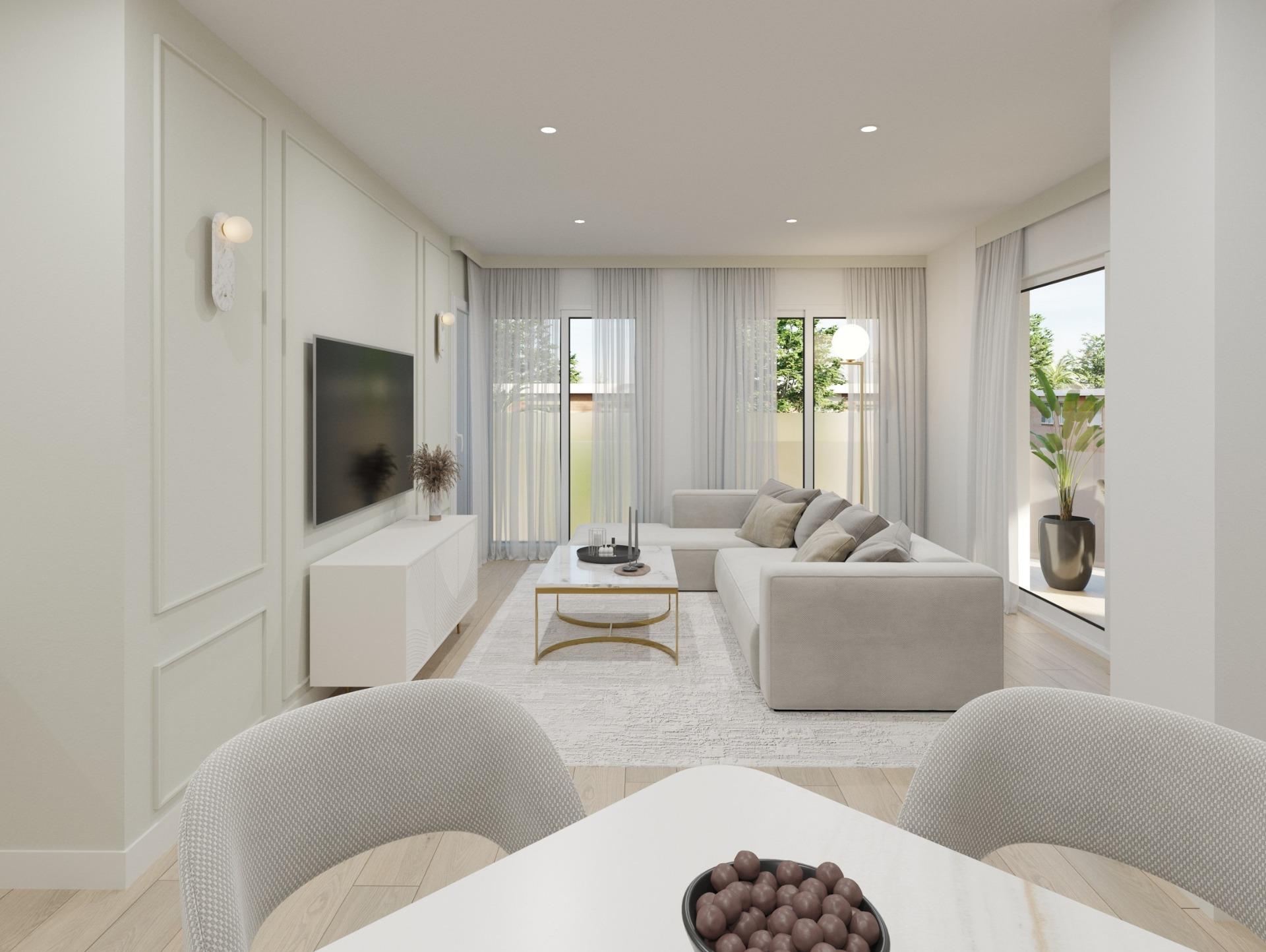 Exclusivo Apartamento Nuevo: Playa y Centro en Guardamar, Descubre tu hogar ideal en Guardamar del Segura. Apartamento de 2 hab. en exclusivo complejo boutique a 600m de la playa. Diseño moderno, acabados de calidad y
