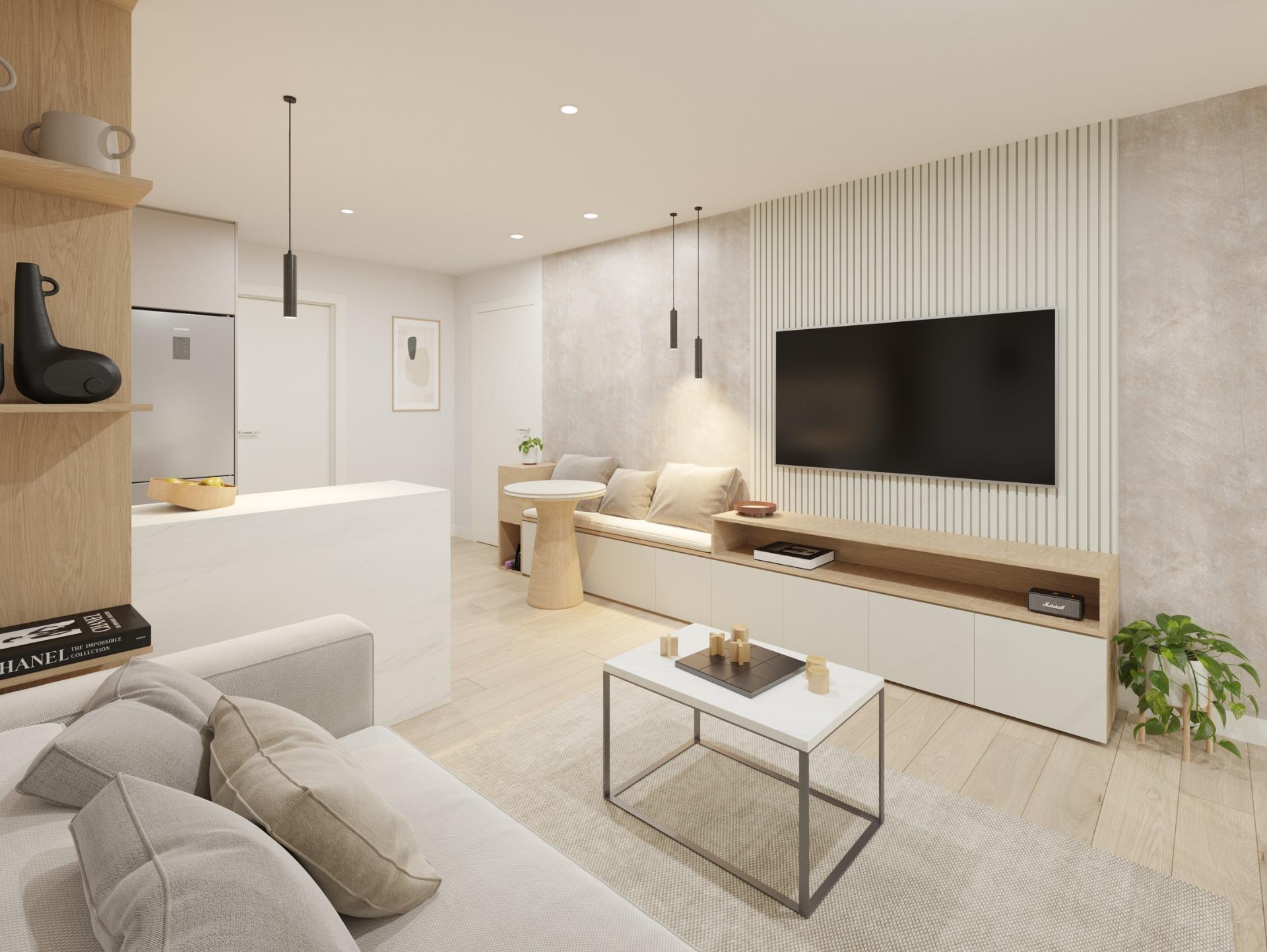 Exclusivos Apartamentos Boutique: Obra Nueva en Guardamar Centro, Descubre un exclusivo complejo residencial de obra nueva en Guardamar del Segura, Costa Blanca. A 600m de la playa, con estudios y apartamentos de diseño desde