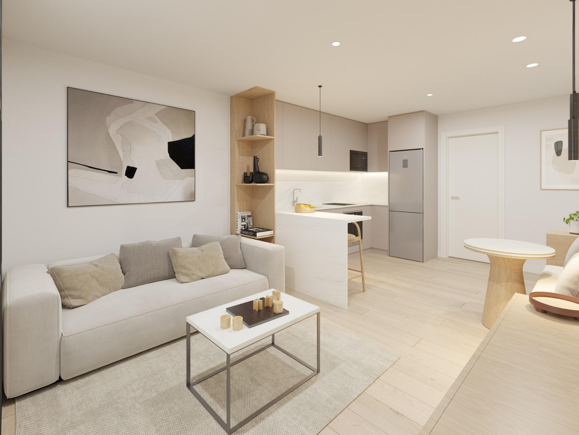 Exclusivos Apartamentos Boutique: Obra Nueva en Guardamar Centro, Descubre un exclusivo complejo residencial de obra nueva en Guardamar del Segura, Costa Blanca. A 600m de la playa, con estudios y apartamentos de diseño desde