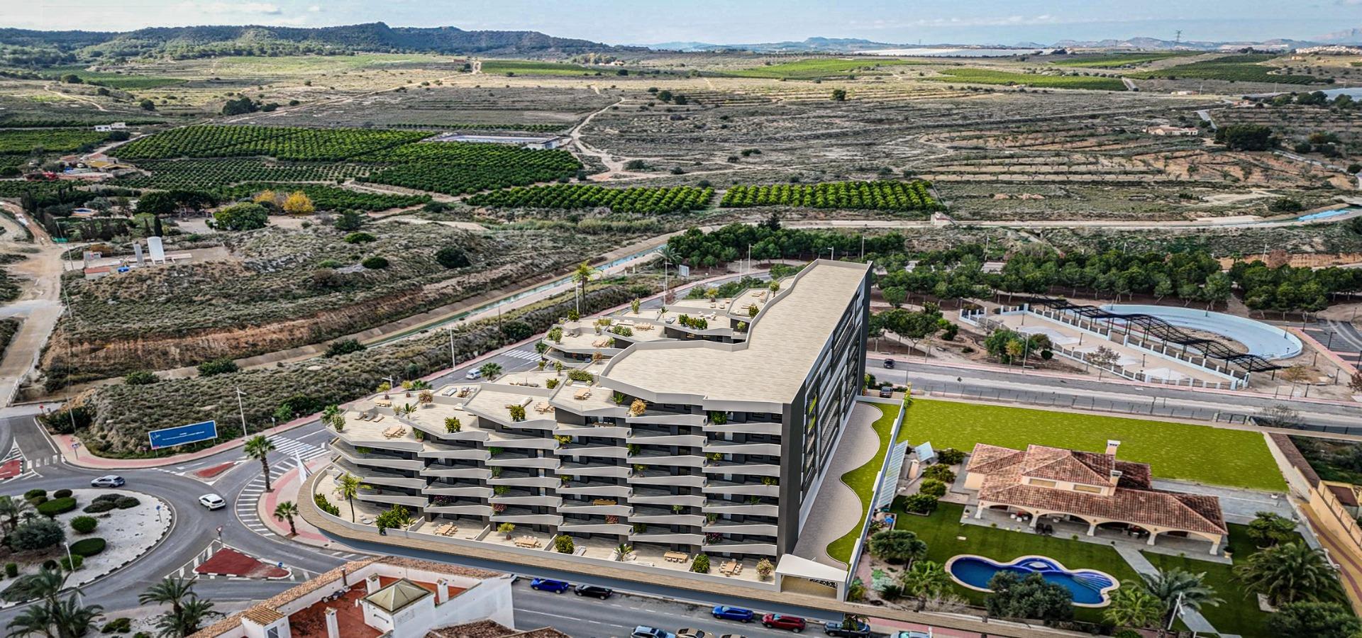 Ático Moderno con Vistas y Piscina en San Miguel, Ático de lujo en San Miguel de Salinas, Costa Blanca. 3 hab, 2 baños, diseño moderno, terraza privada y vistas. Complejo con piscina, jardines y parking. ¡Vive