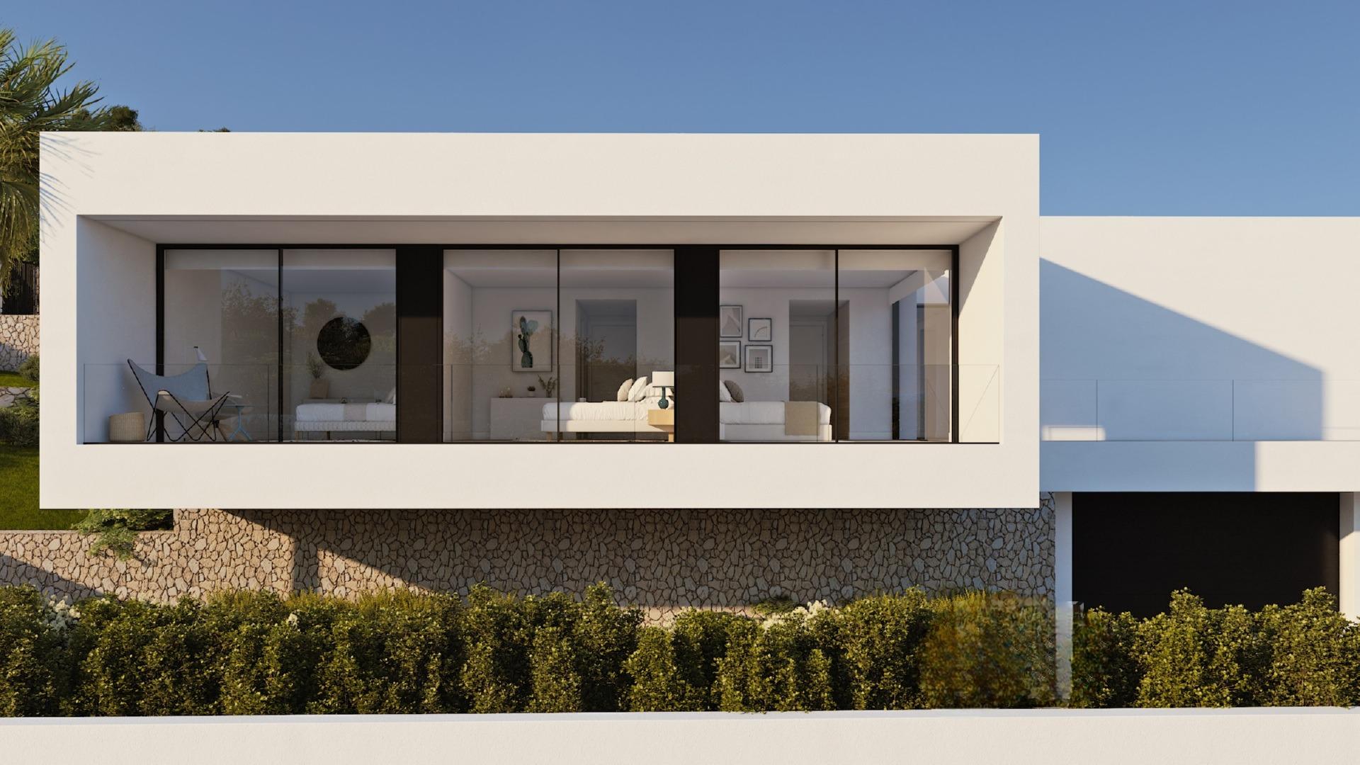 Villa de Lujo en Benitachell: Vistas al Mar y Confort Exclusivo, Villa de lujo obra nueva en Cumbre del Sol, Benitachell. Disfrute de vistas al mar, piscina infinita, gimnasio y cine. 3 dormitorios, 5 baños. ¡Su hogar de ensu