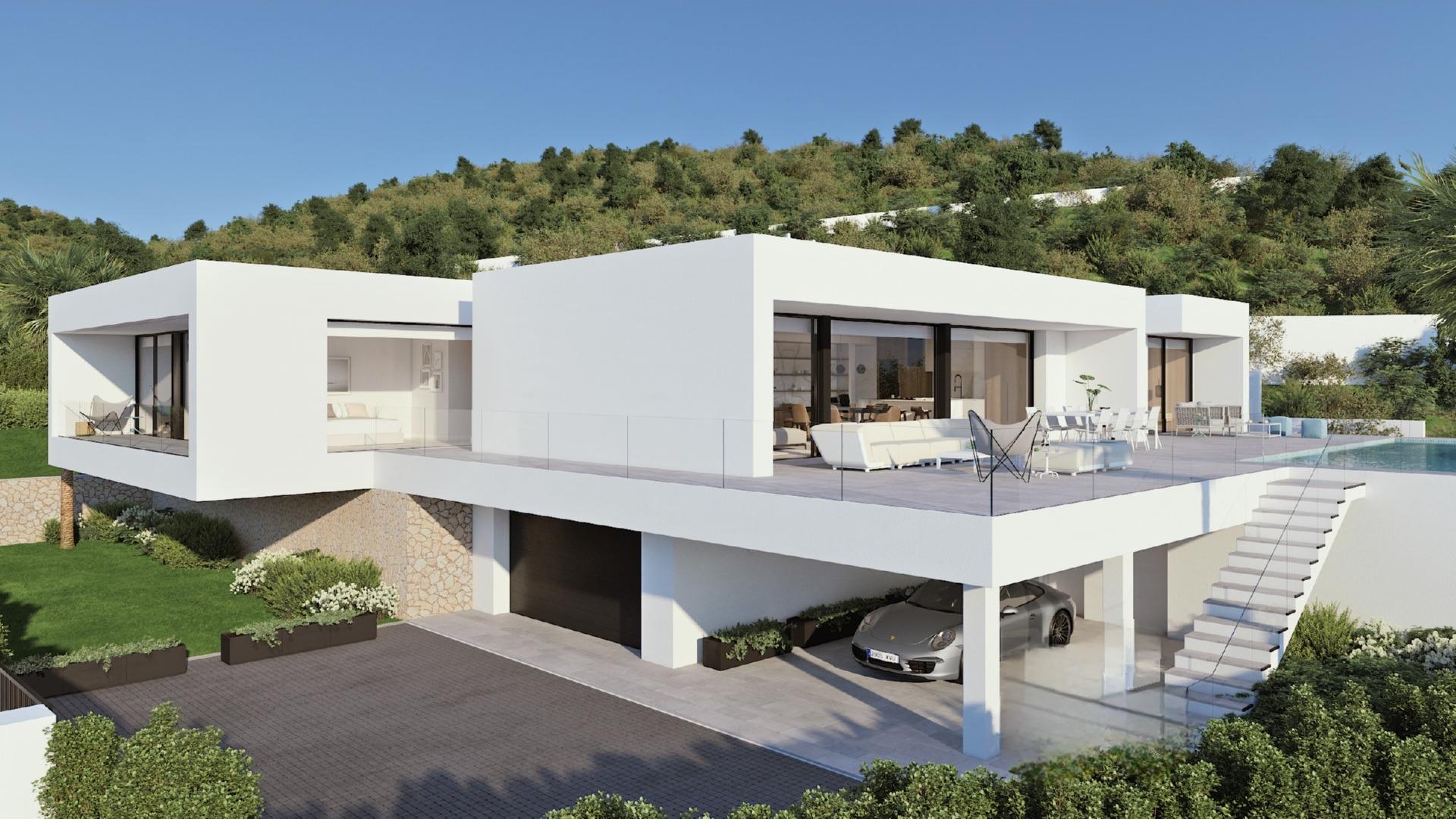 Villa de Lujo en Benitachell: Vistas al Mar y Confort Exclusivo, Villa de lujo obra nueva en Cumbre del Sol, Benitachell. Disfrute de vistas al mar, piscina infinita, gimnasio y cine. 3 dormitorios, 5 baños. ¡Su hogar de ensu