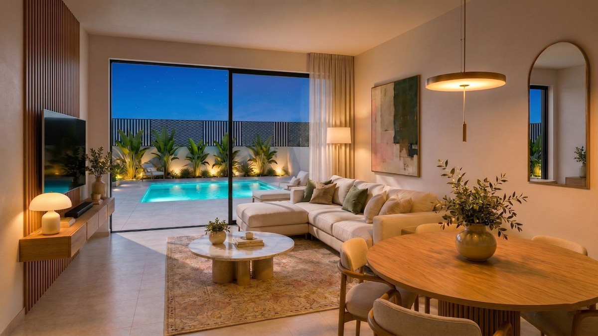 Villa de Lujo con Piscina Privada en Santa Rosalía, Descubra villas de lujo en Santa Rosalía Lake & Life Resort, Murcia. 3 dorm., 2 baños, piscina privada y acceso a la laguna cristalina más grande de Europa. ¡Vi