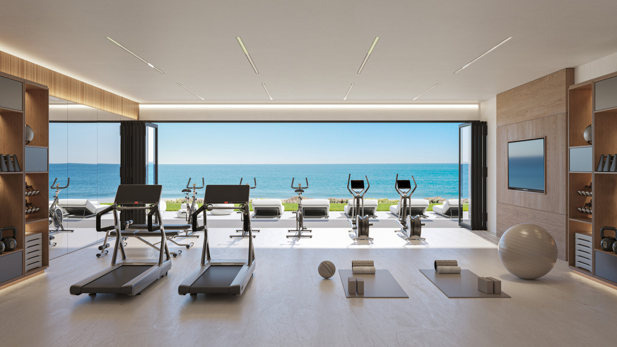 Apartamento de Lujo en Primera Línea de Playa en Manilva, Apartamento de lujo en primera línea de playa en Manilva, Málaga. 3 hab, 2 baños. Vistas al mar, diseño moderno y zonas comunes exclusivas. Cerca de Estepona y
