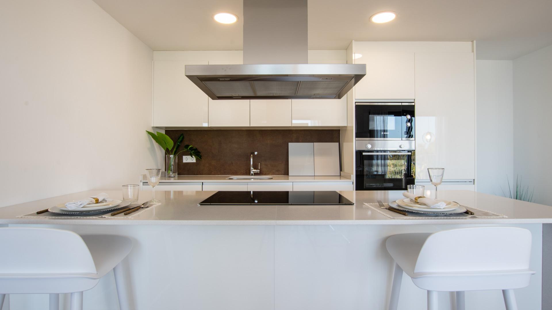 Apartamento de Lujo Obra Nueva en Villajoyosa, Cerca Playa, Apartamento de obra nueva en Villajoyosa, Costa Blanca. A 200m del mar, con 1 dormitorio, terraza y vistas. Disfrute piscina, gym y sauna. ¡Invierta en su vida