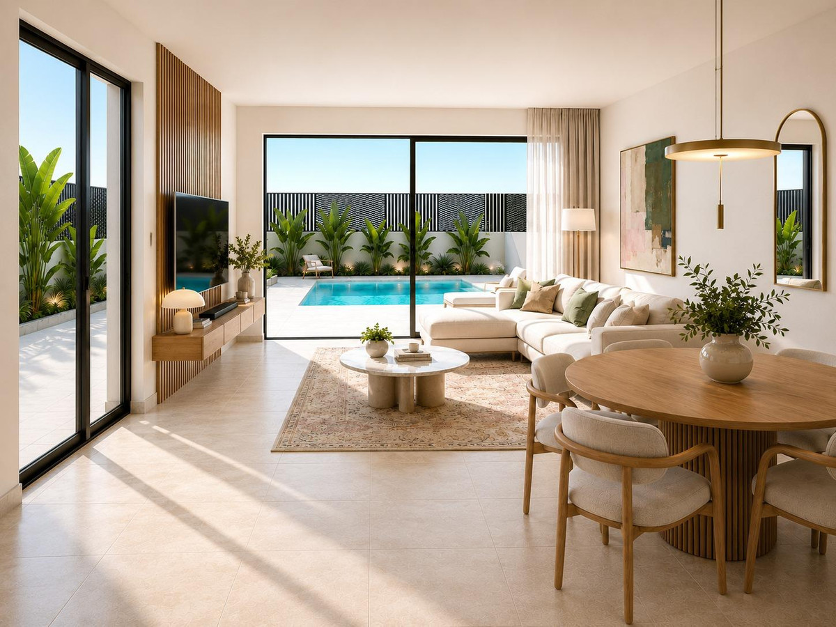 Villa de Lujo con Piscina Privada en Santa Rosalía, Descubra villas de lujo en Santa Rosalía Lake & Life Resort, Murcia. 3 dorm., 2 baños, piscina privada y acceso a la laguna cristalina más grande de Europa. ¡Vi