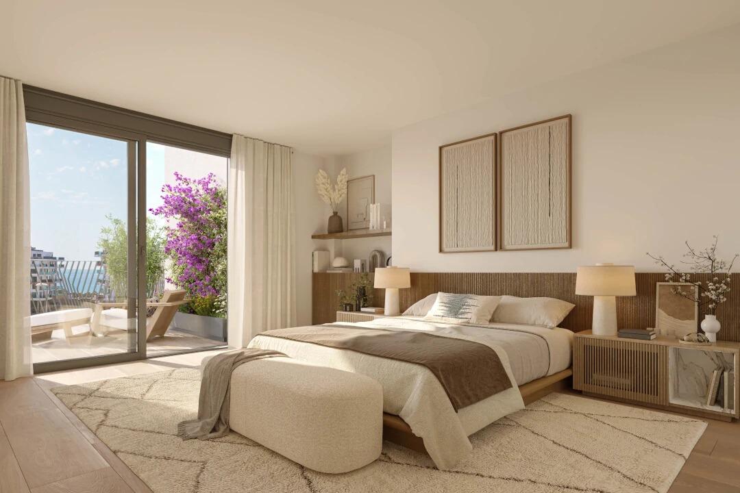 Apartamento de Lujo Obra Nueva en Villajoyosa, Cerca Playa, Apartamento de obra nueva en Villajoyosa, Costa Blanca. A 200m del mar, con 1 dormitorio, terraza y vistas. Disfrute piscina, gym y sauna. ¡Invierta en su vida
